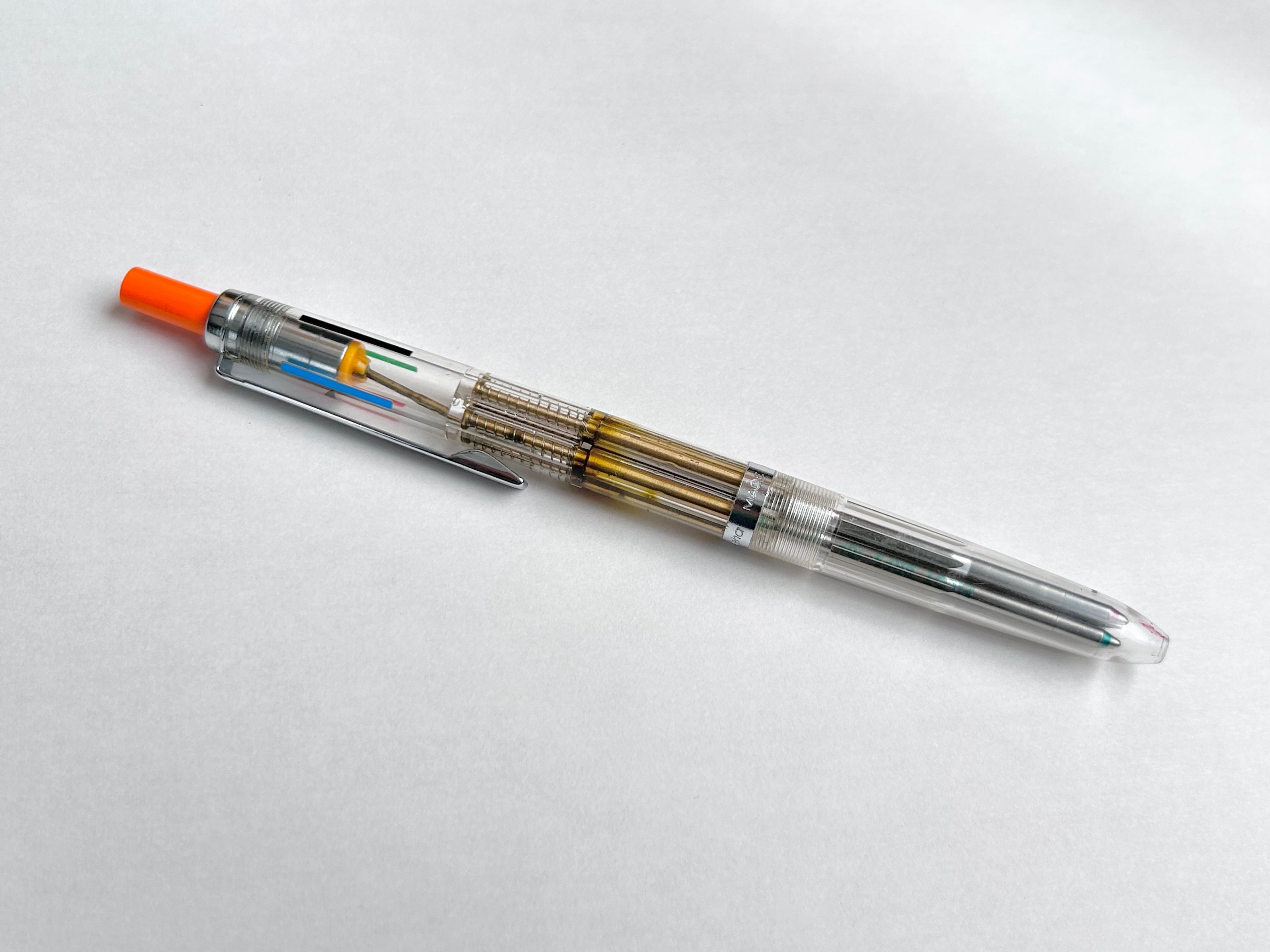 新品未使用品】geha c4l 振り子式 多機能ボールペン 4色 廃盤 廃番