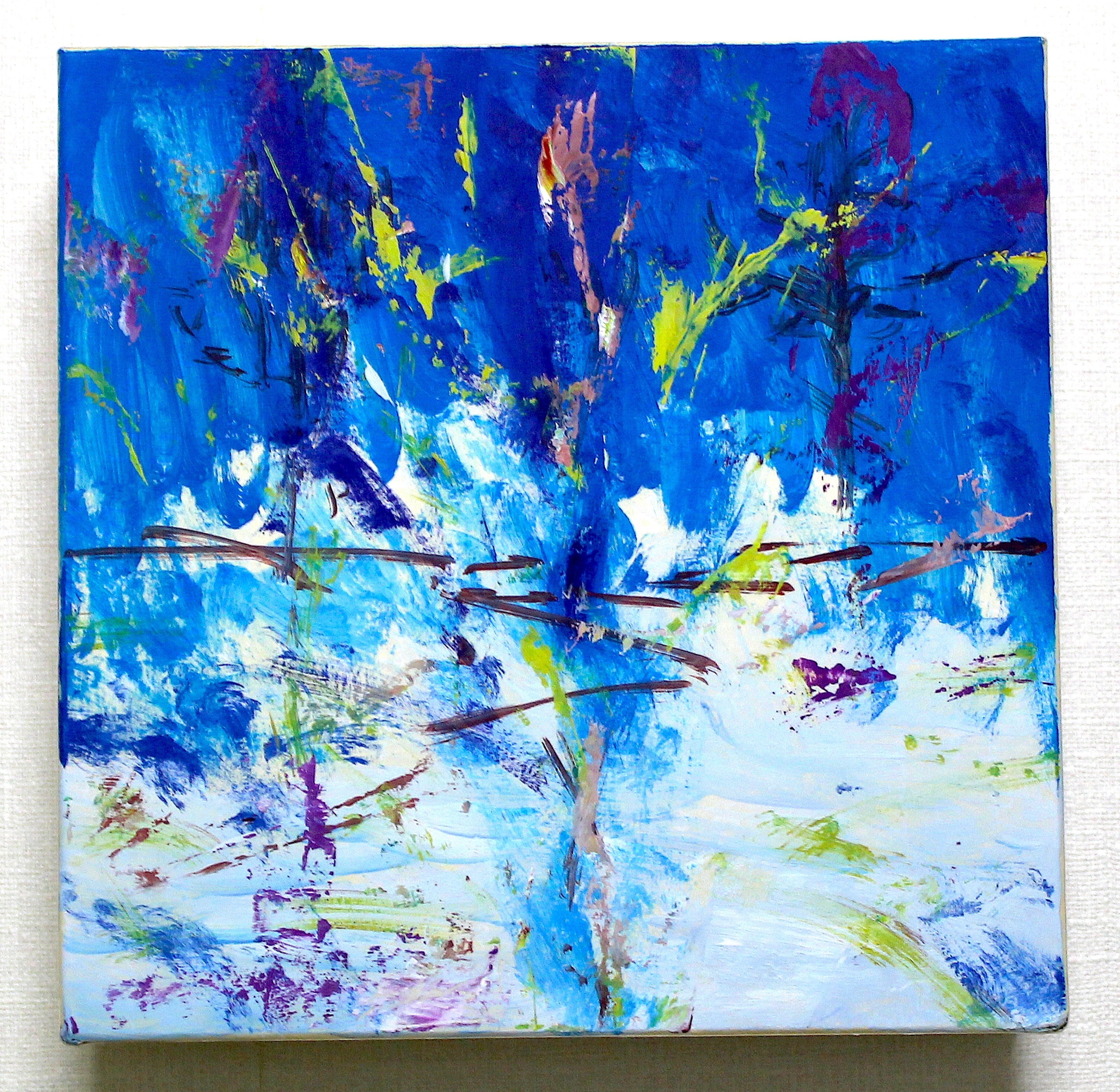 数十万で購入した油彩画.個展購入 未発表絵画・空き箱に