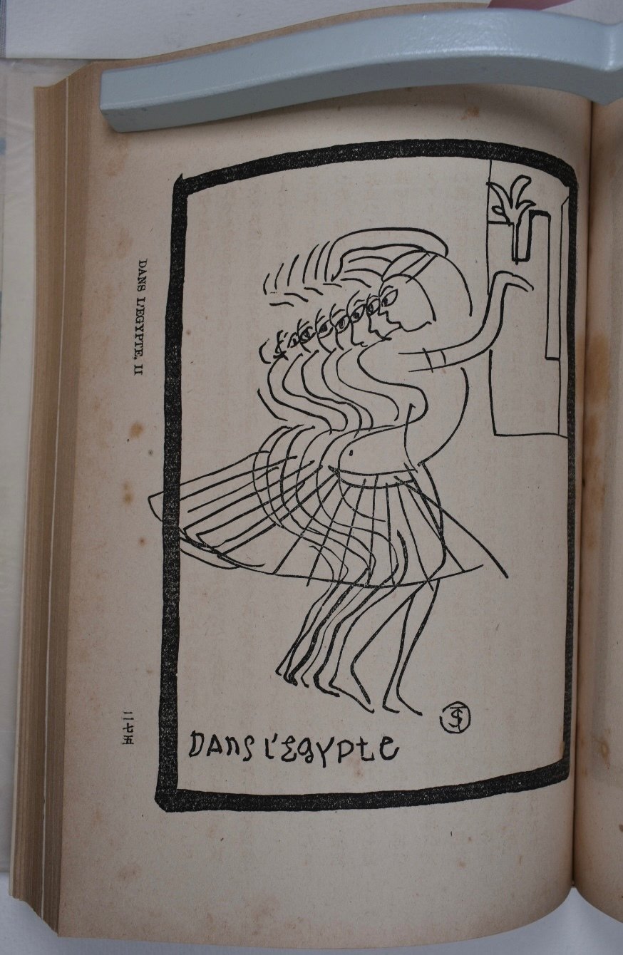 川上四郎の木版画カット図案（4) 大正後期～昭和初期出版 川上四郎の木