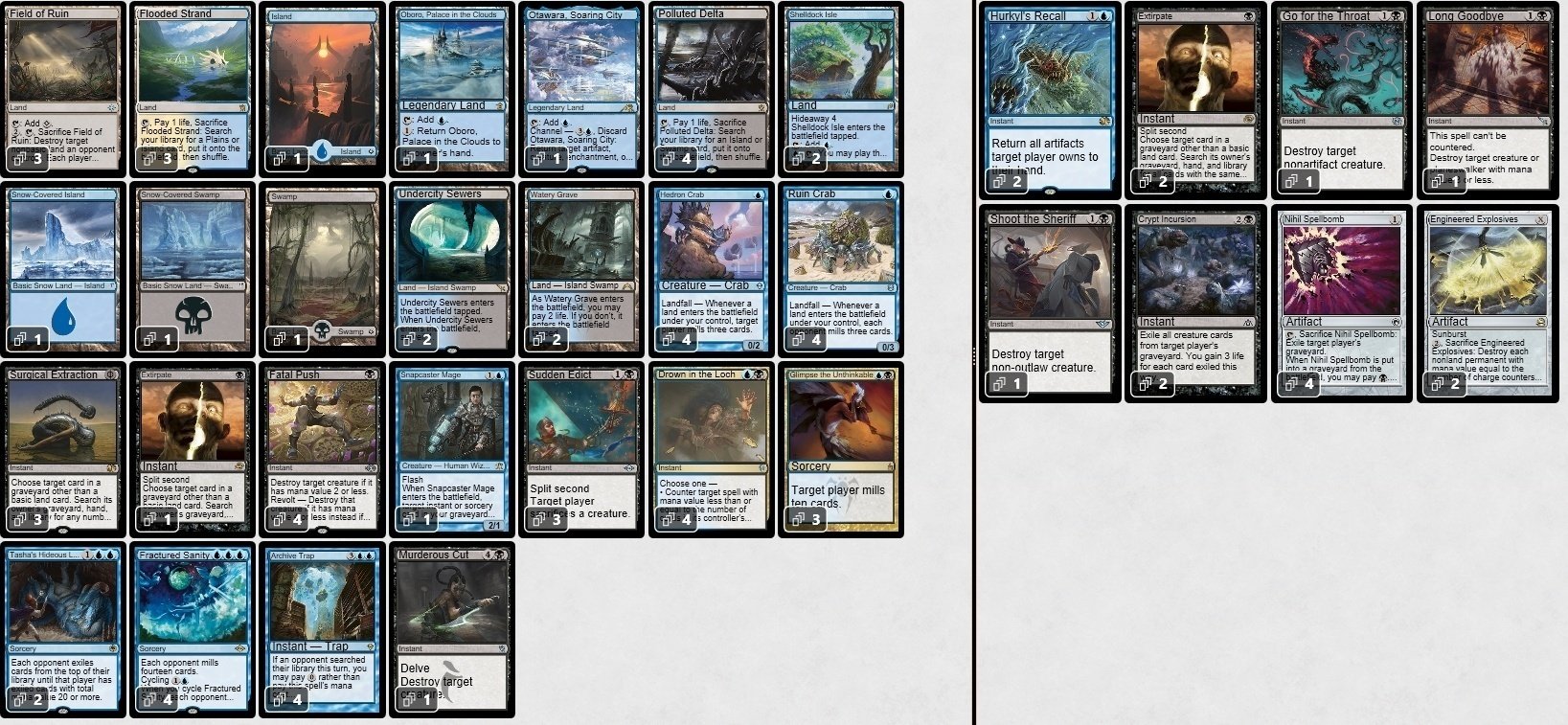 ライブラリーアウト モダン MTG MTG モダン ライブラリーアウト ライブ