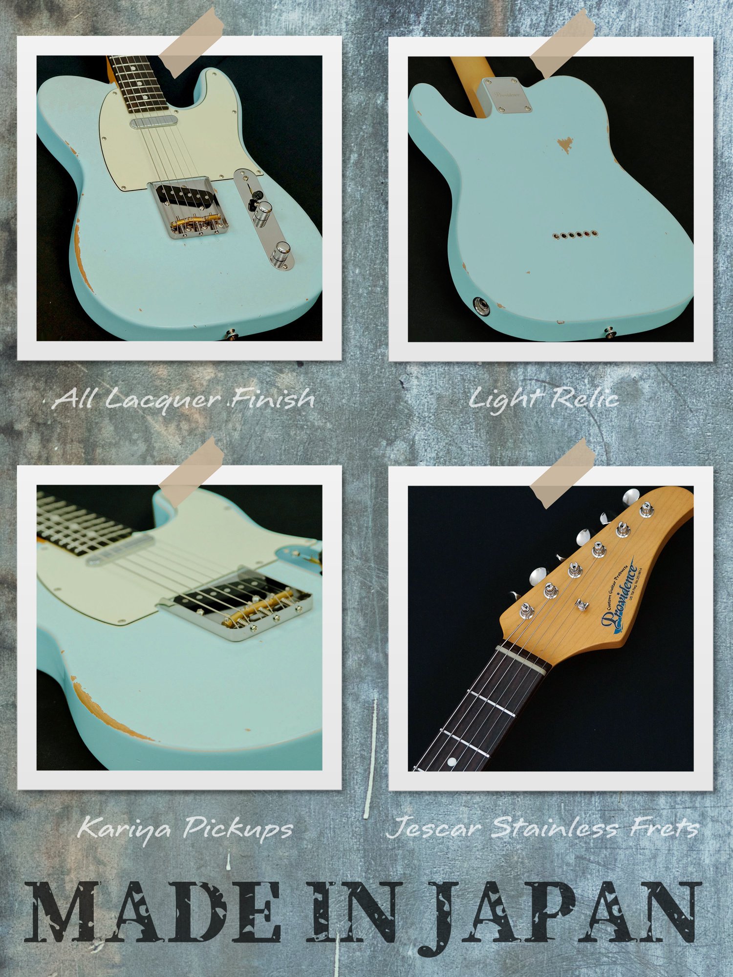 ソニックブルー！プロビデンス流TEモデル「Providence dT-206RN