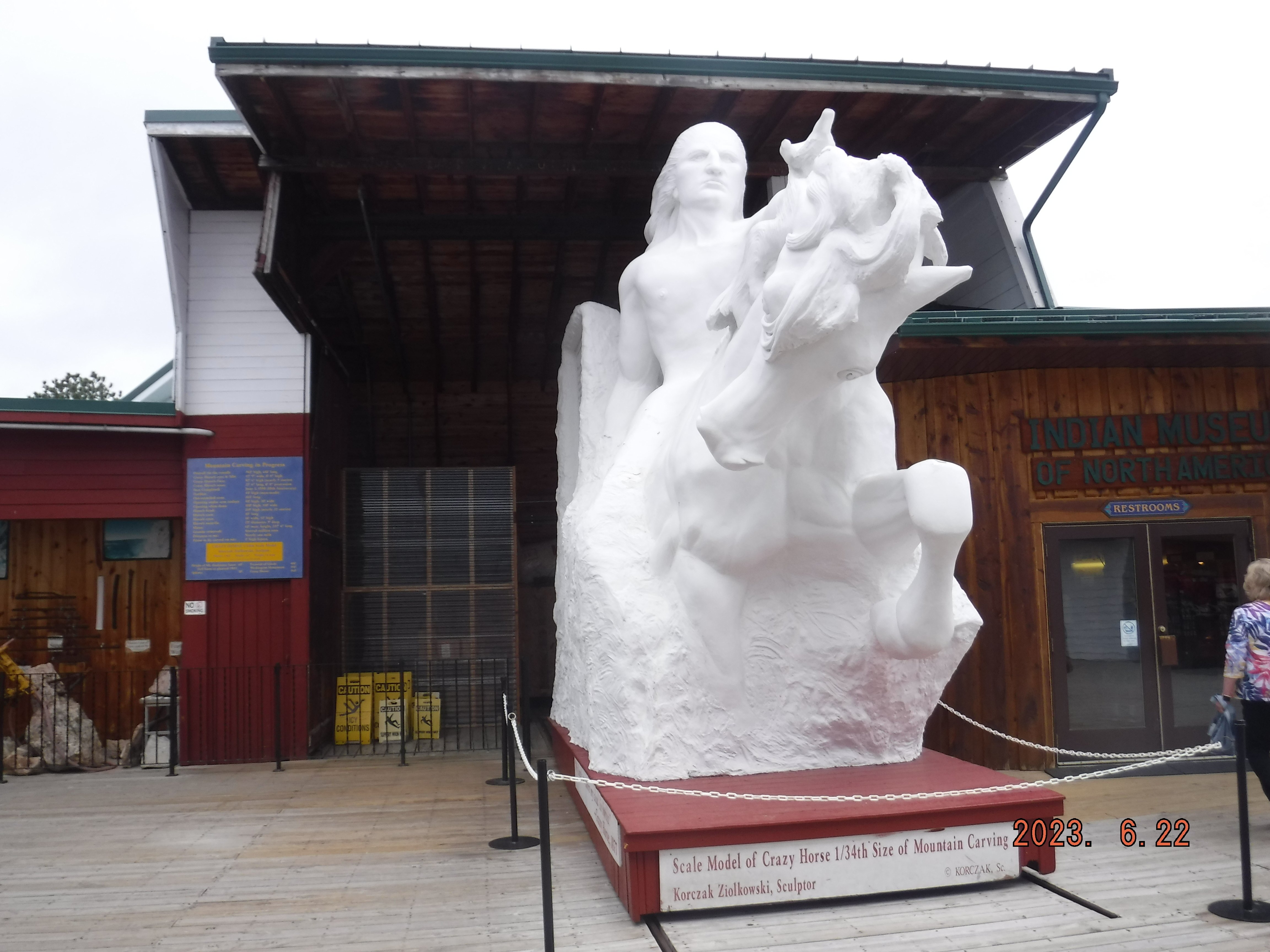 クレイジーホース記念碑の石