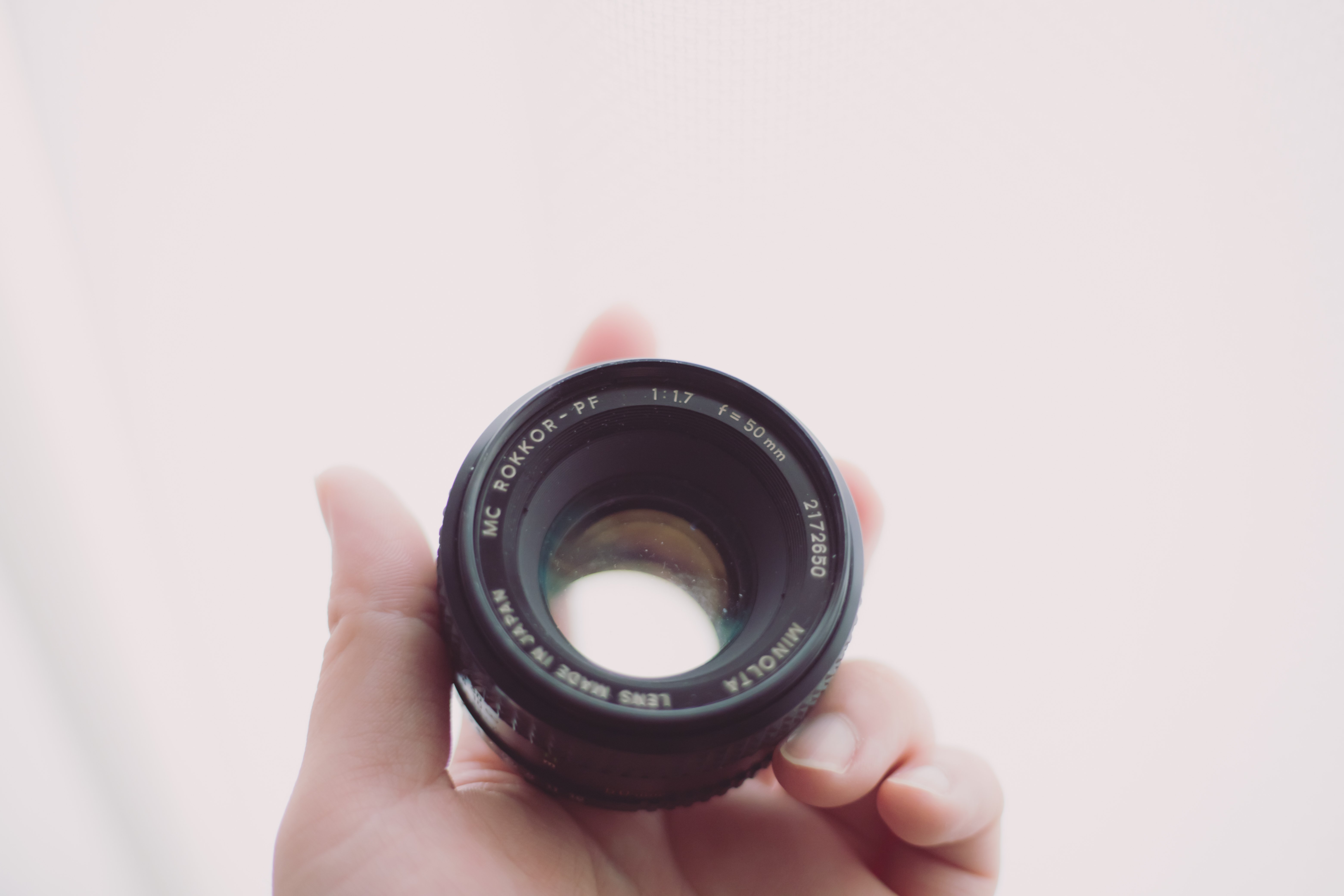 ミノルタ MC ROKKOR-PF 50mm f1.7 オールドレンズ 92 【公式通販】