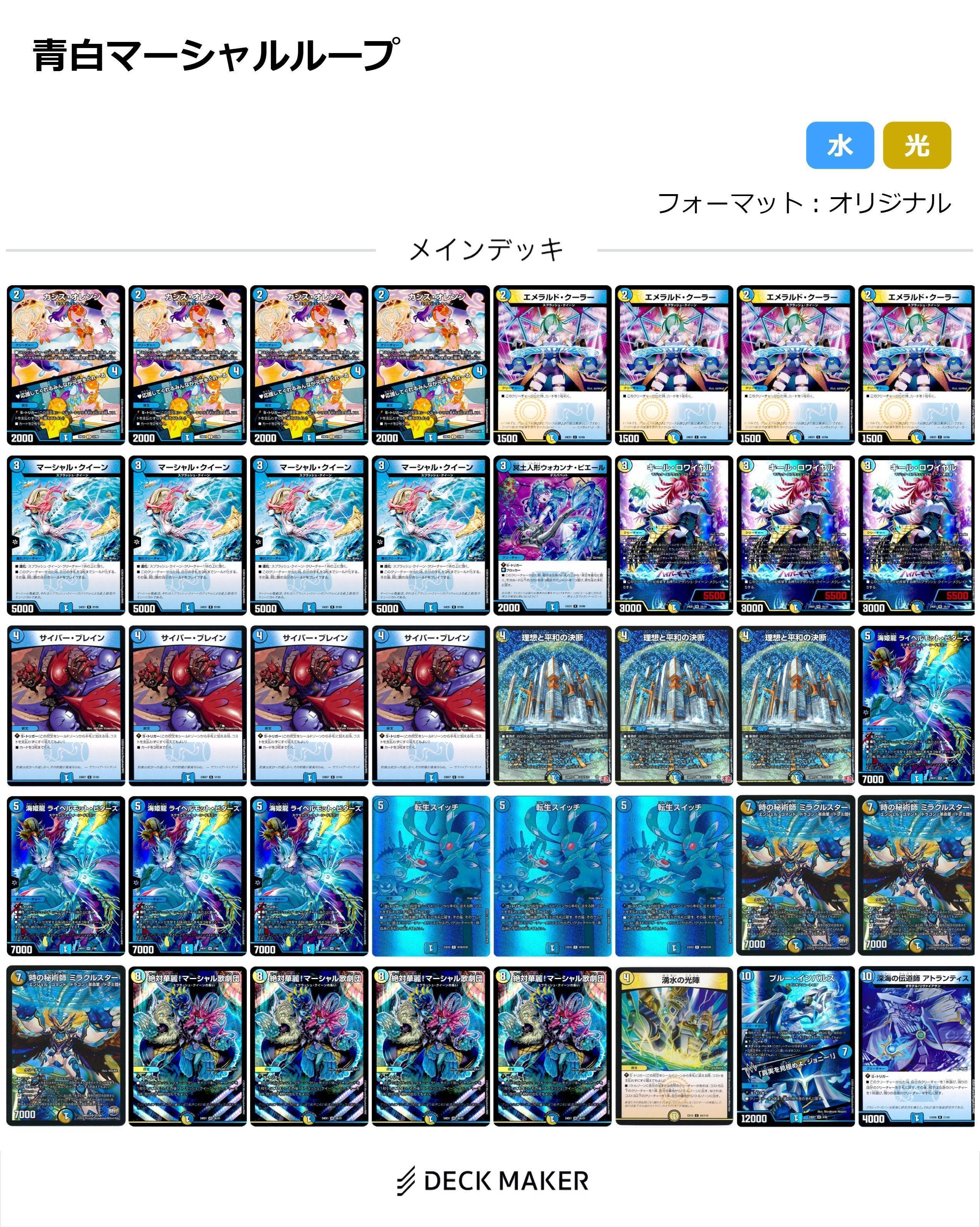 アマテラスループ【デュエマ歴代最強デッキ④】｜れもん 2441 青白黒