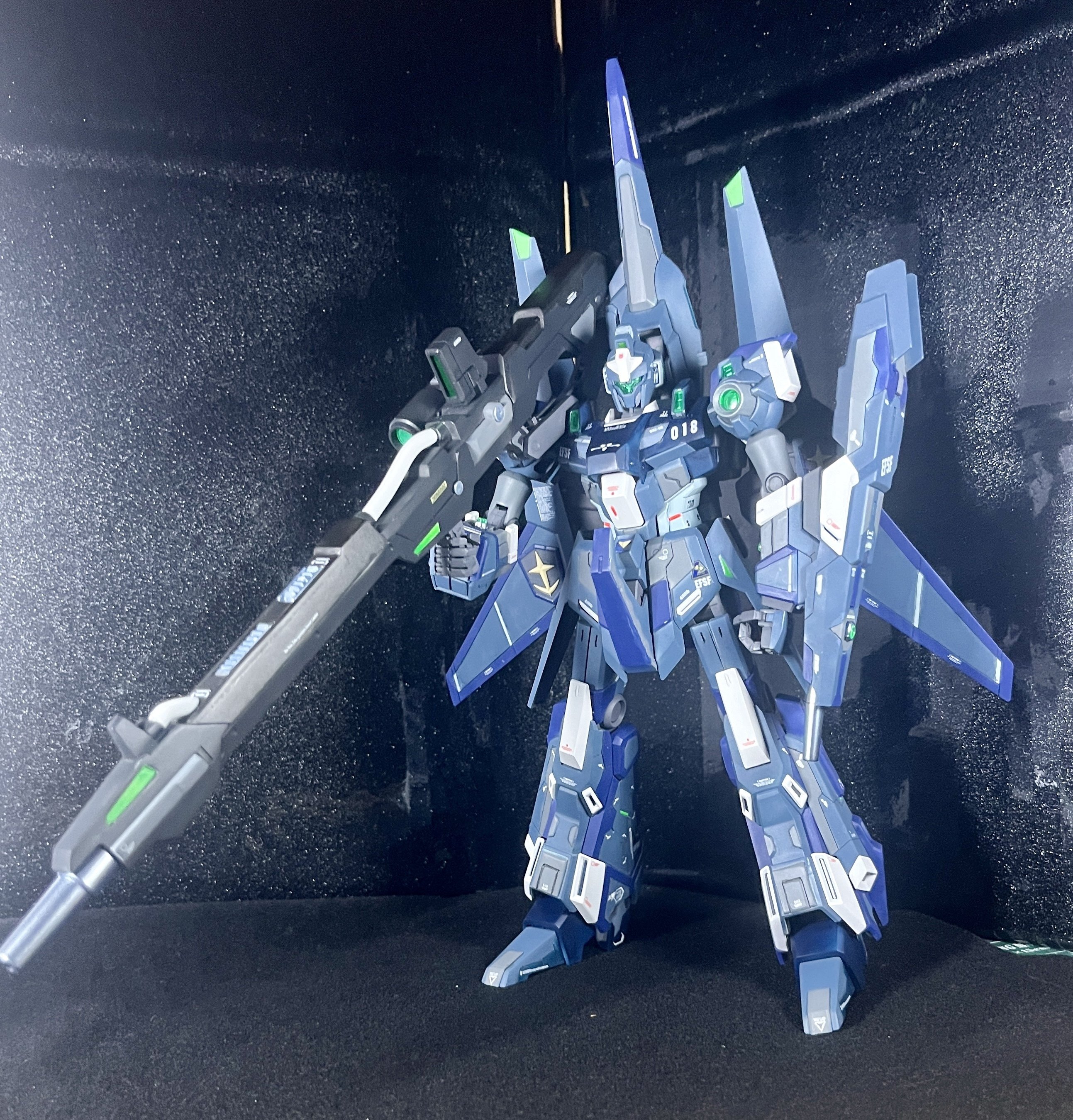 制作記）MGリゼル（隊長機）～完成編その2～｜スノやん@ガンプラドラマー