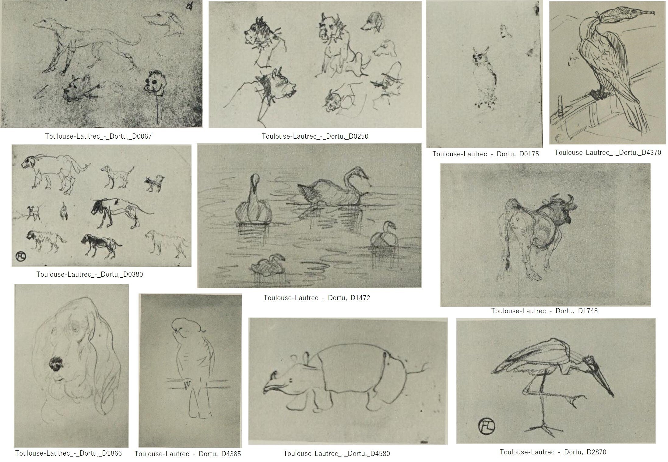 ロートレック展」SOMPO美術館：素描の量に驚き、”背中大好き（？）作家