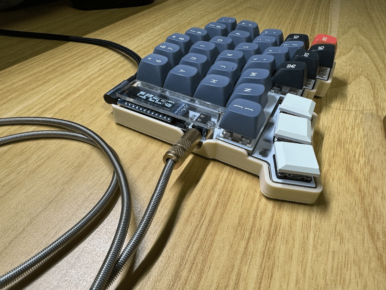 keyball 配送 61 自作キーボード LED実装 keyball 61 自作キーボード