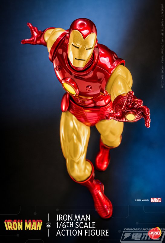 ホットトイズの「炎スタジオ」から、コミック版「アイアンマン」が全高