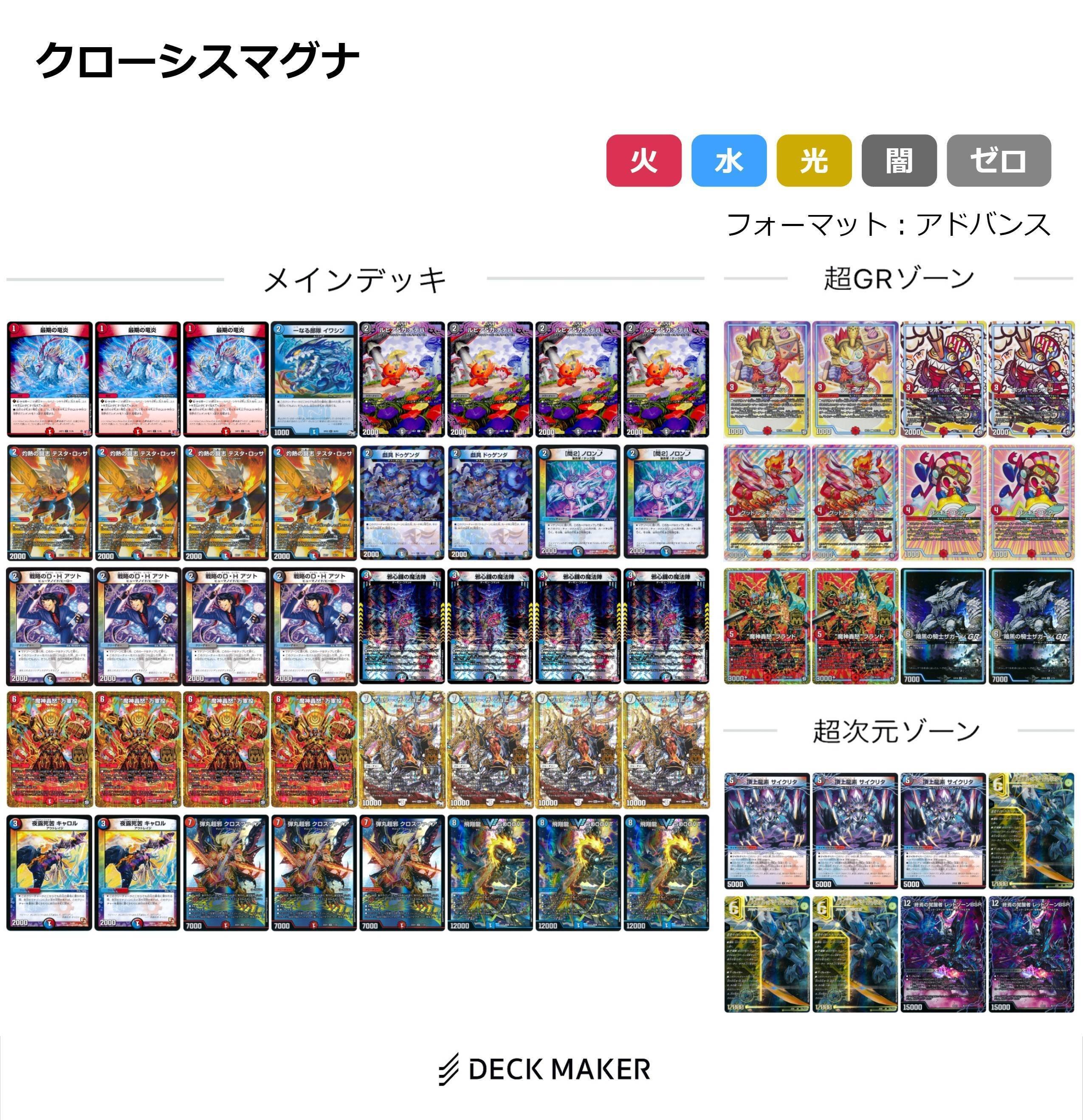 青黒コンプ gp優勝構築 青黒コンプレックスGP優勝構築 デッキNo.A79 赤