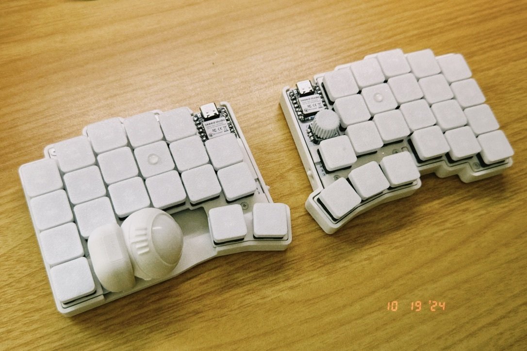 roBa キーボード 無線keyball39な「roBa」は無線化以上の恩恵がある