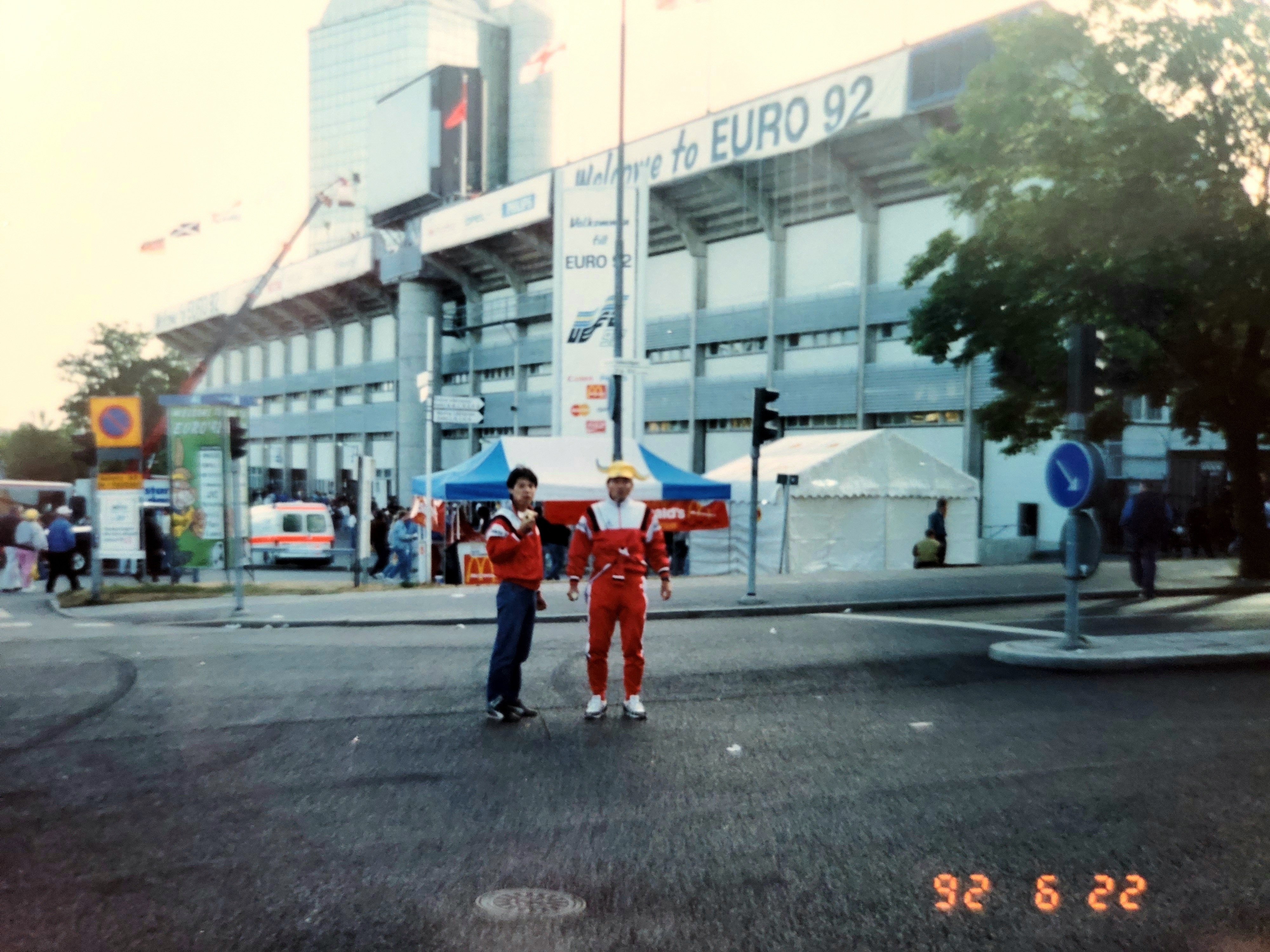 molten4管チアホーン1992 ナビスコカップステッカーつき モルテン4カン