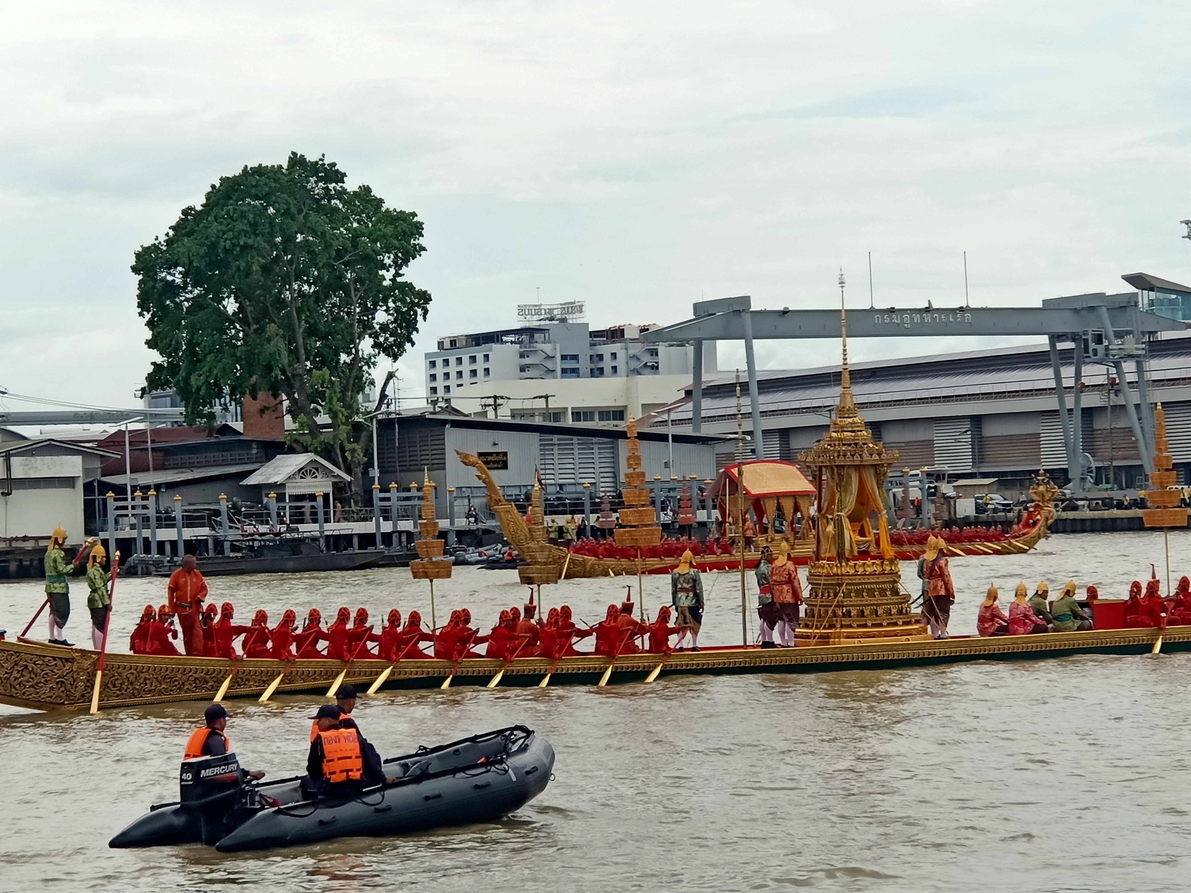 タイ徒然日記 〜散歩⑪王室御座船 Royal Barge｜miaw/@thailand
