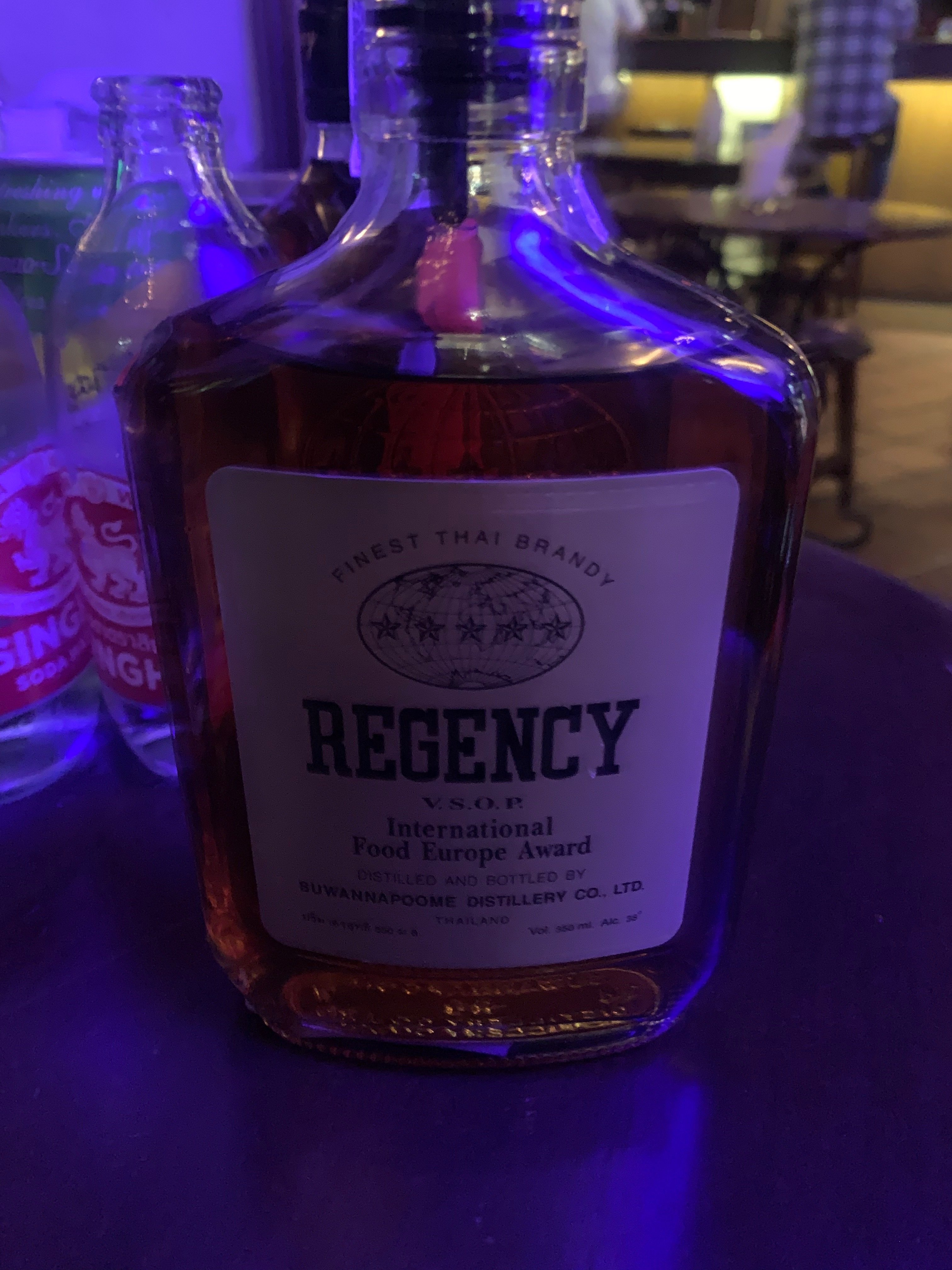 REGENCY タイ ブランデー REGENCY V.S.O.P. ブランデー タイ限定 未