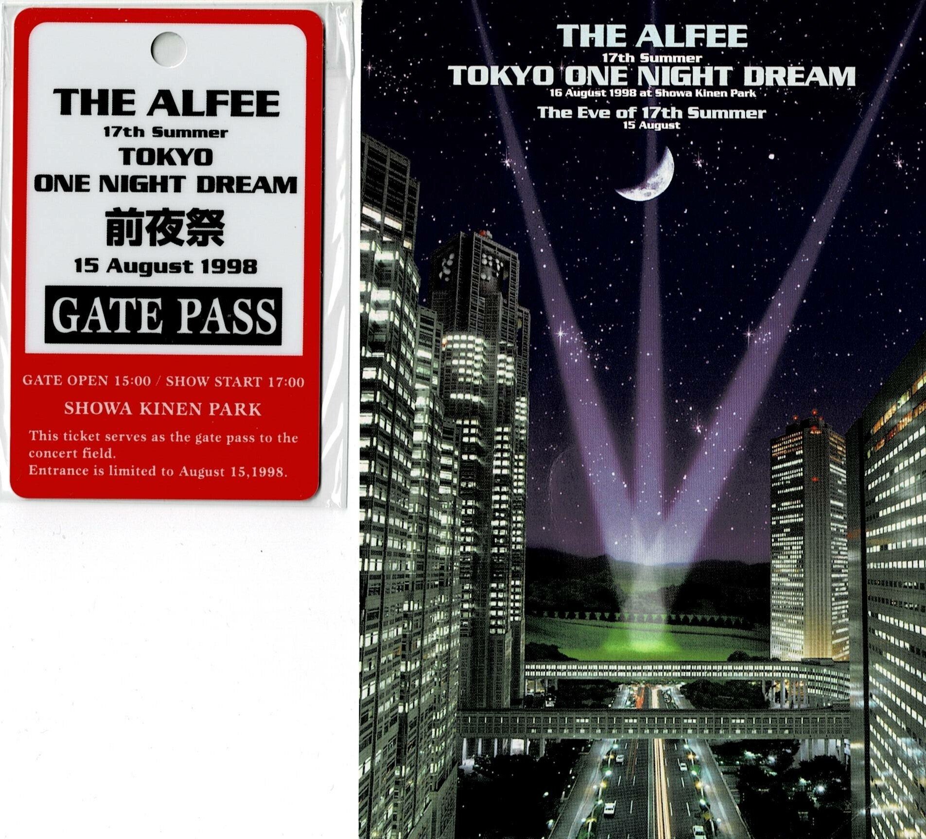 限定ライブ盤CD！》THE ALFEE ONE NlGHT DREAMS ALFEE 1998 TOKYO ONE