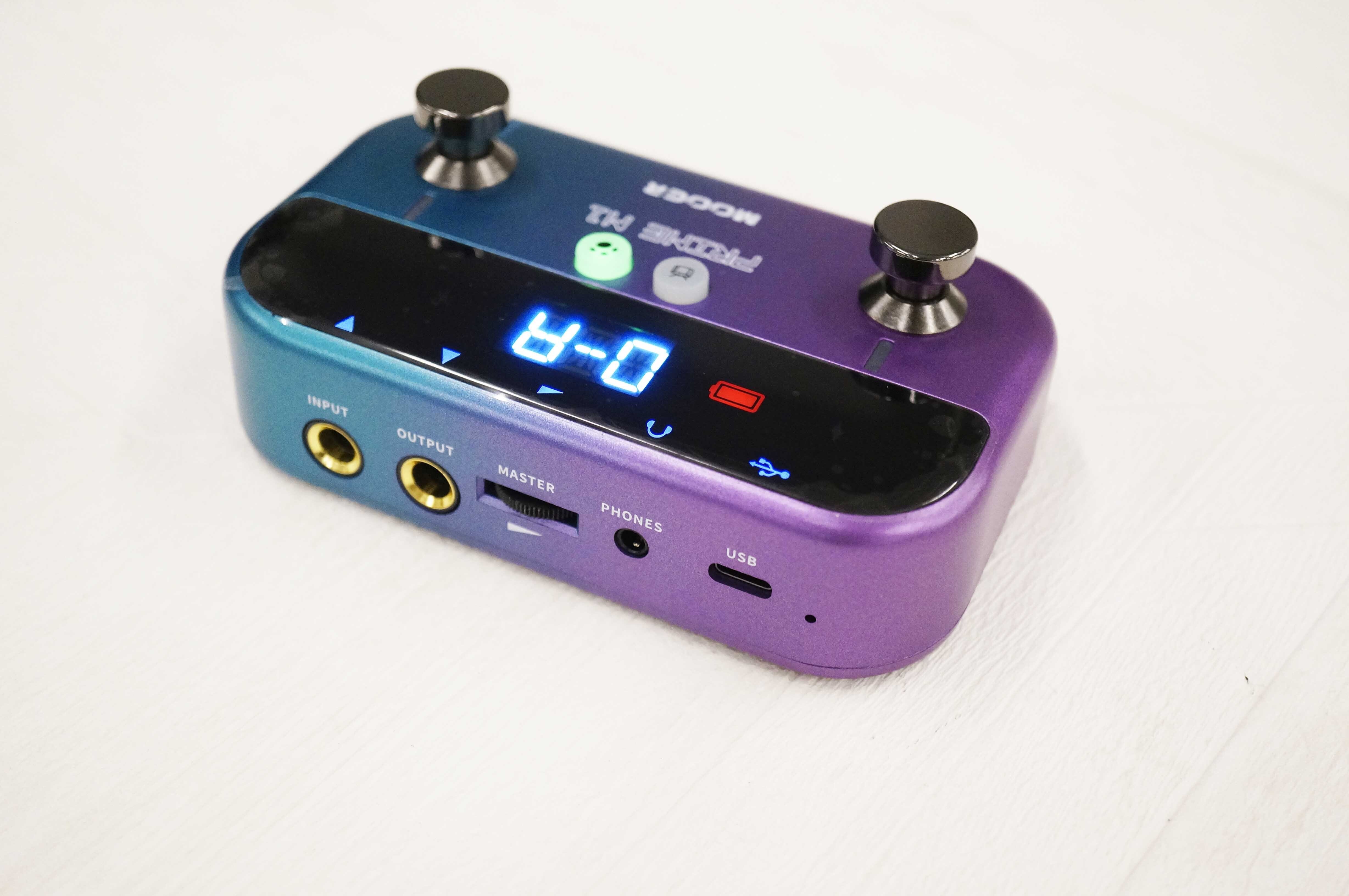 箱、説明書付き】MOOER PRIME M1 ギターエフェクター 箱、説明書付き