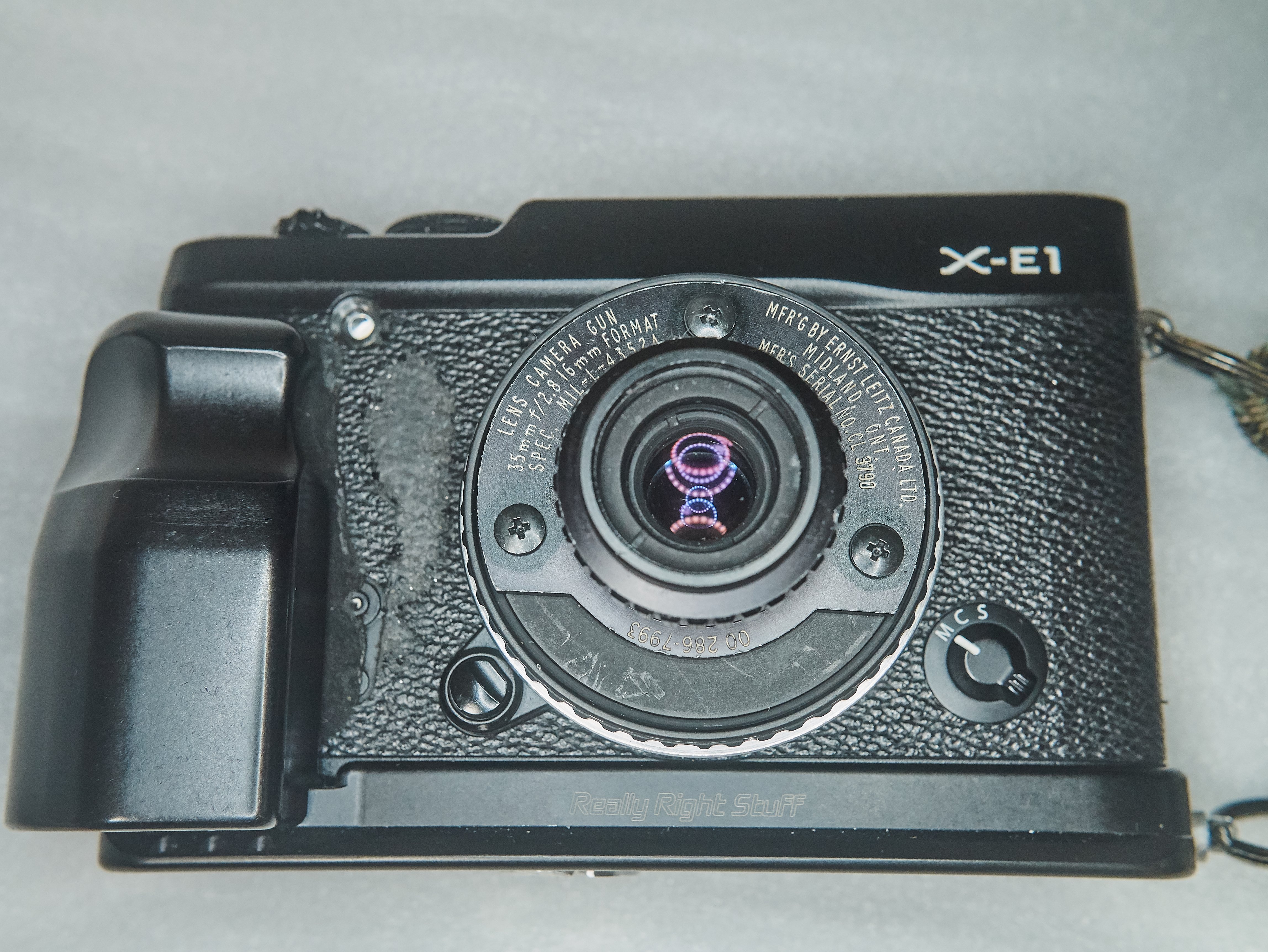 超レア ELCAN 35mmF2.8 Fuji フジFX ガンカメラレンズ 超レア ELCAN