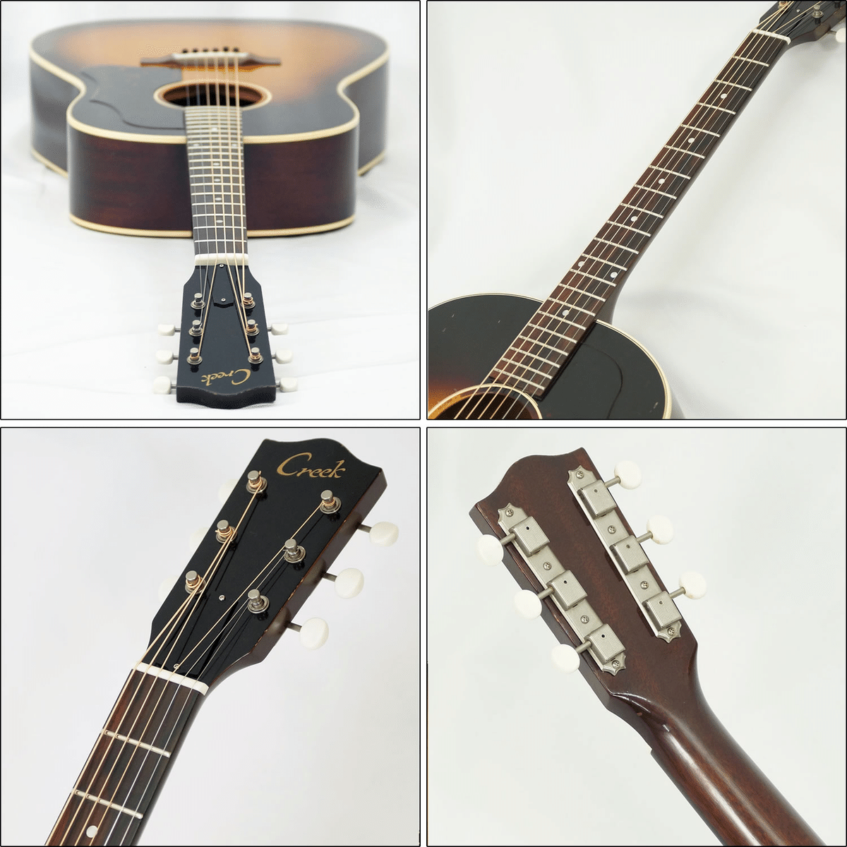 特選中古品！ハカランダ指板を採用したJ-45スタイル「Creek CJFG1957