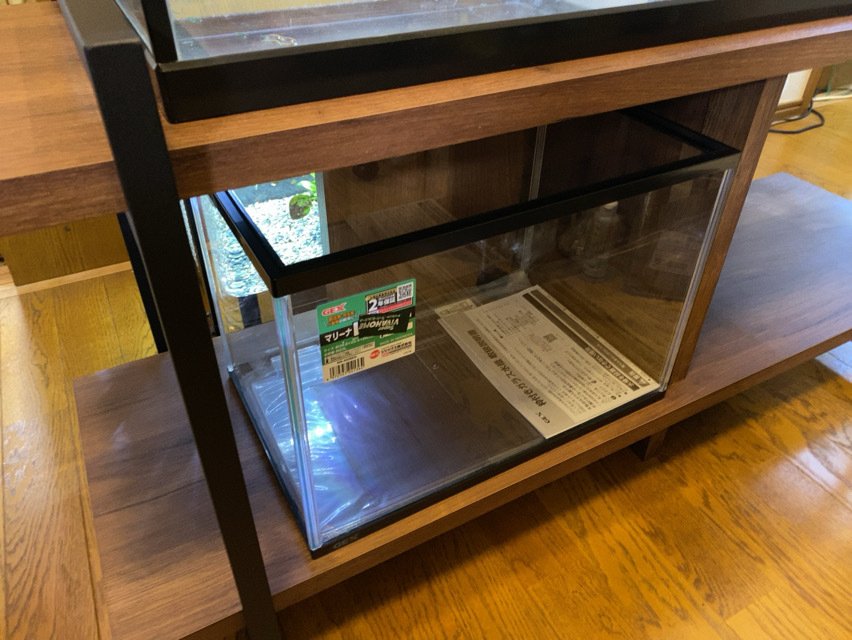 GEX アクアラックシェルフ900S 水槽台の組み立て｜ハコ点のランマ