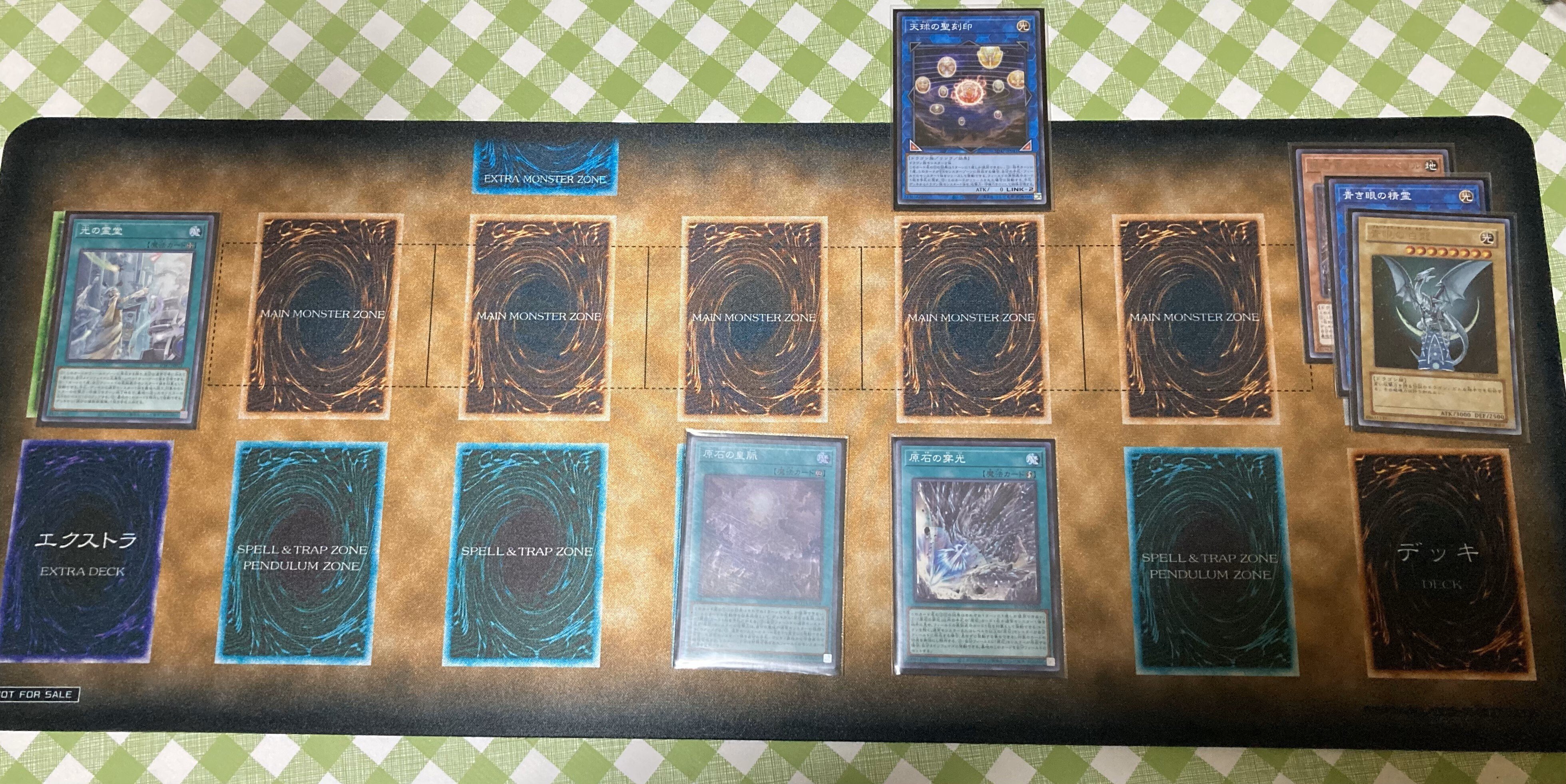 遊戯王 本格構築原石青眼デッキ40枚＋E X15枚 遊戯王 大会構築原石青眼