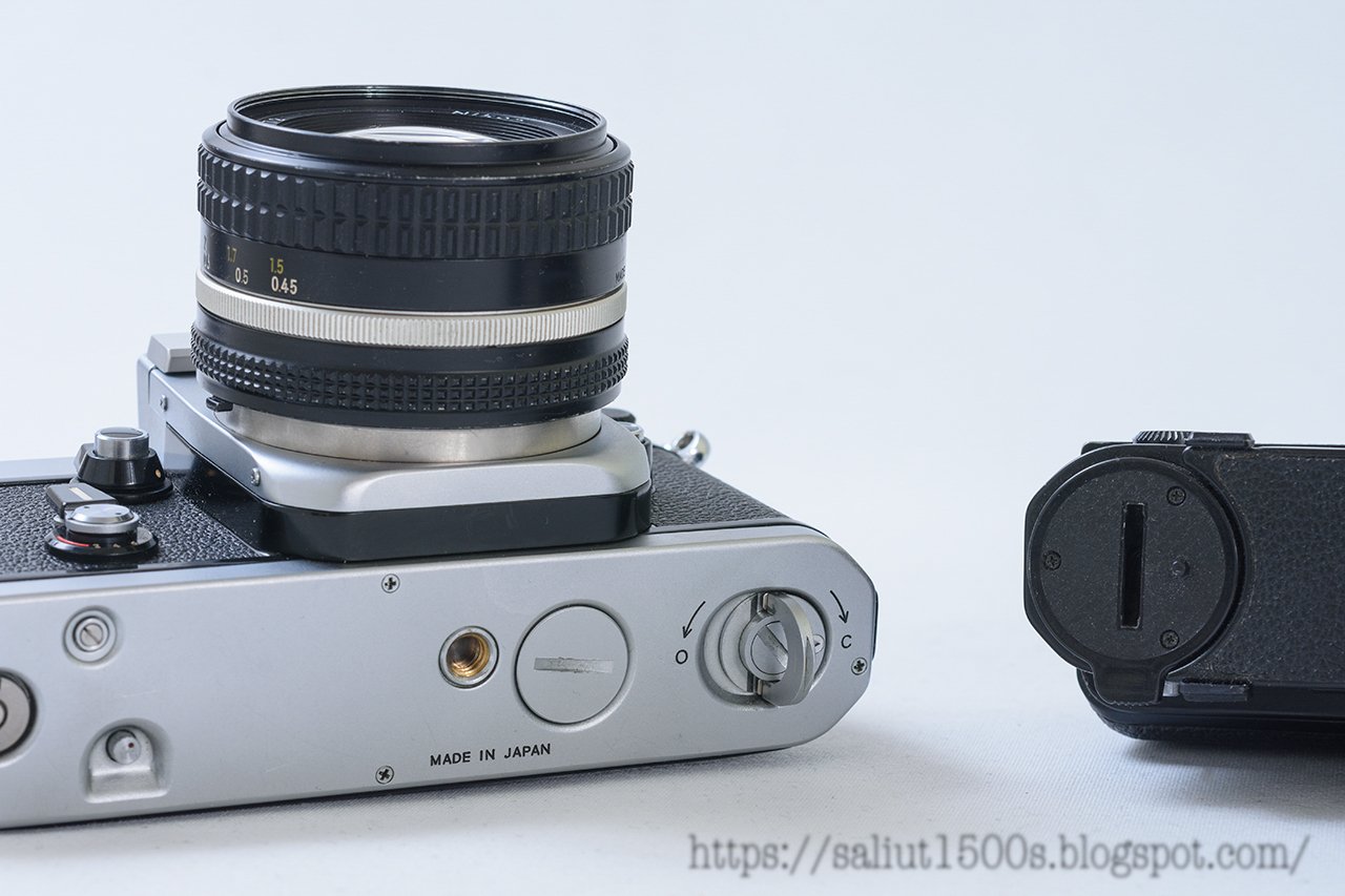 Nikon F アイレベル F-36 入手困難モータードライブ 裏蓋 #GD13 Nikon