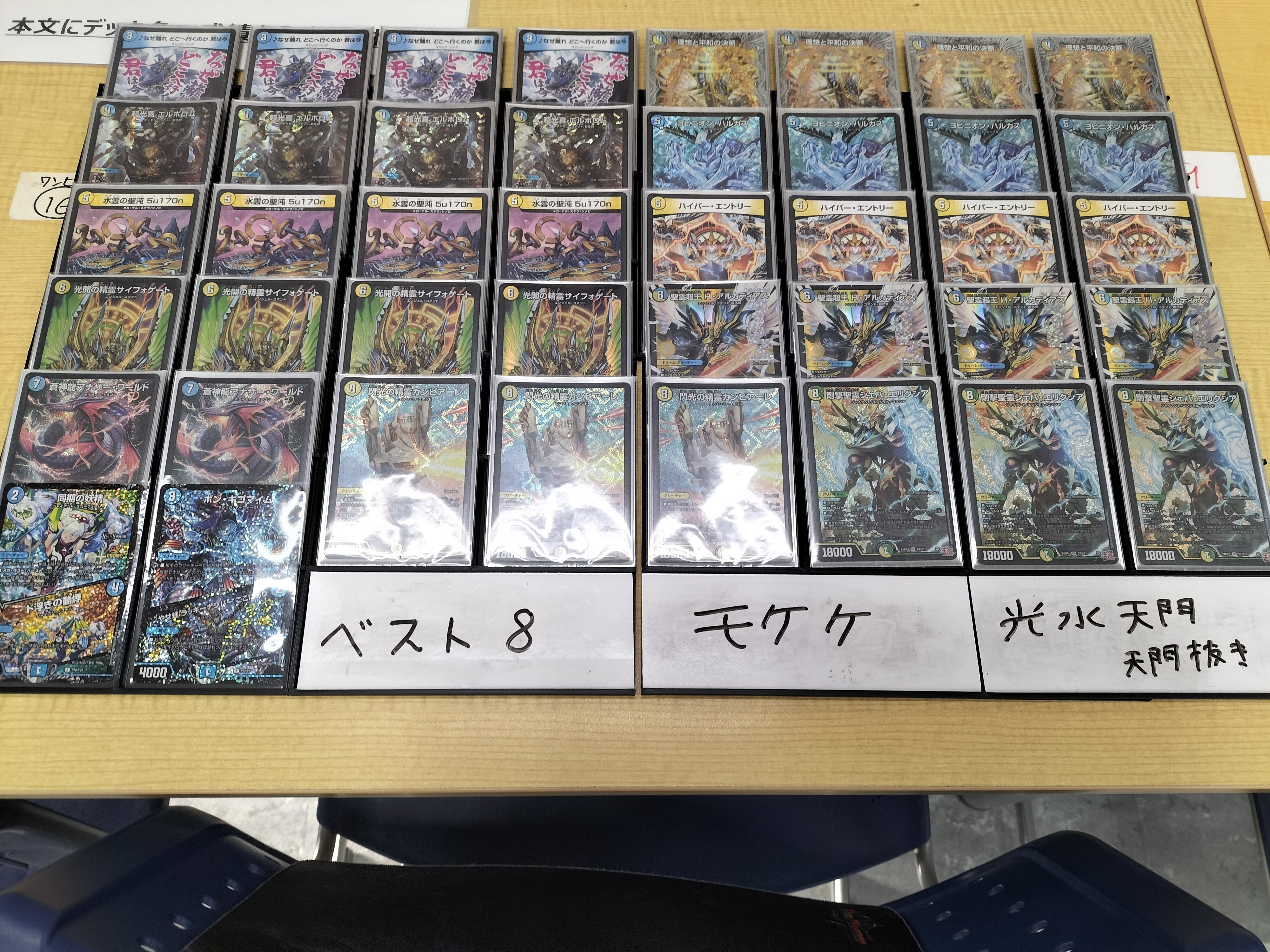 GP優勝構築】高レート青白天門+おまけ デュエマGPアドバンス2025 1st青