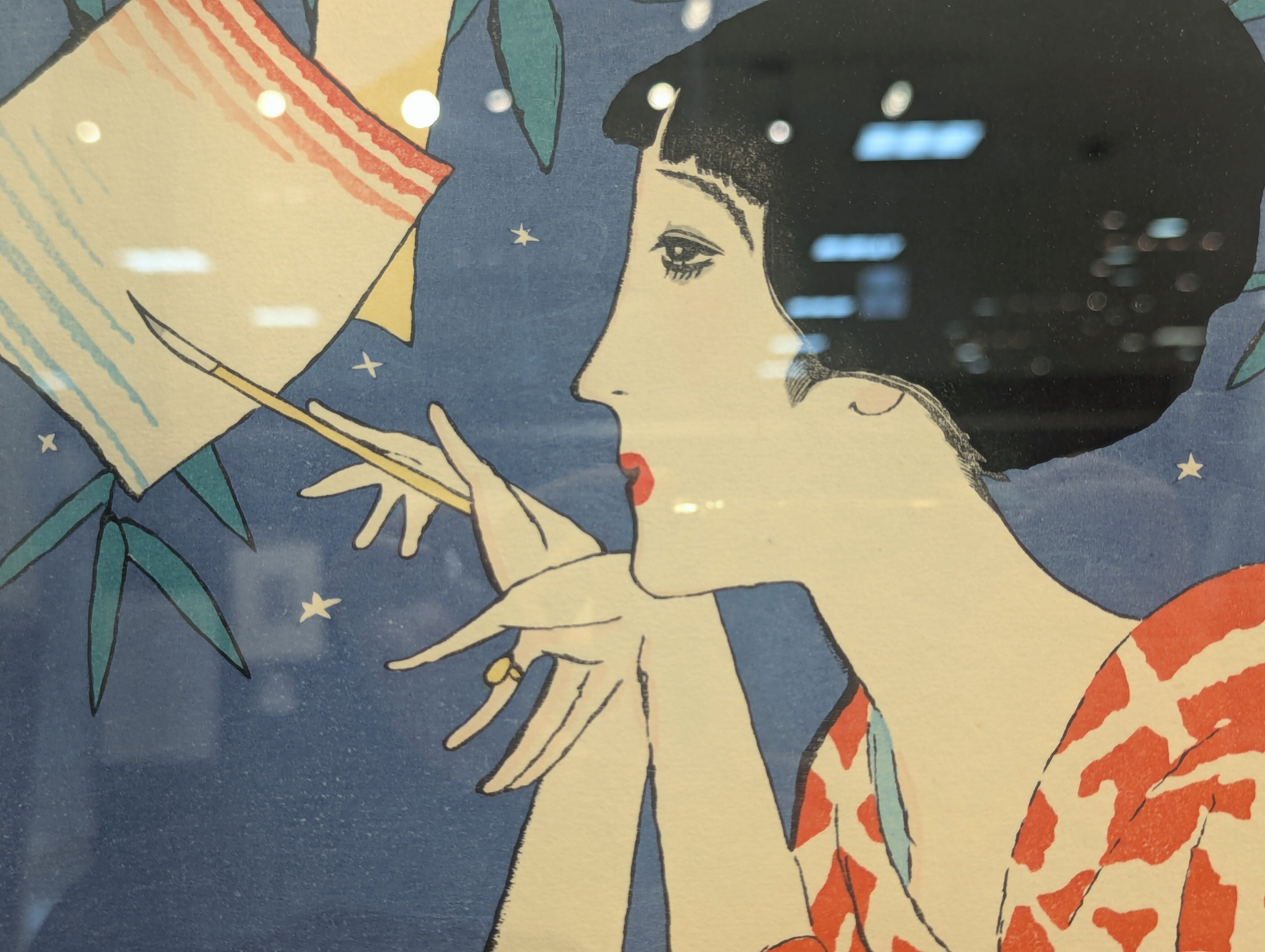 竹久夢二 木版画 秋の空 竹久夢二 木版画 秋の空 竹久夢二 木版画 秋の