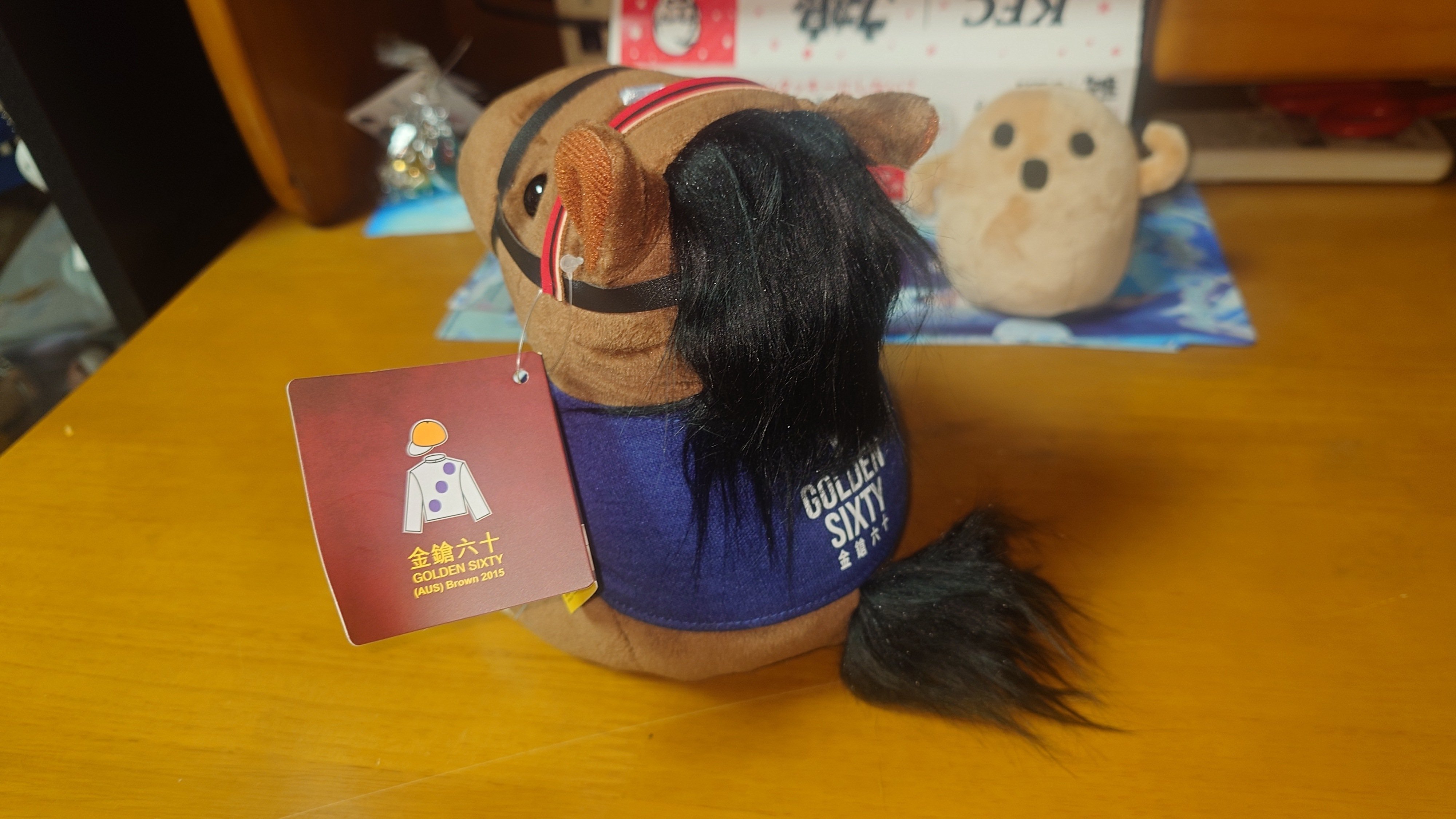 アイドルホースぬいぐるみ？ 香港馬｜デカル(ΦωΦ＊)のアイドルホース