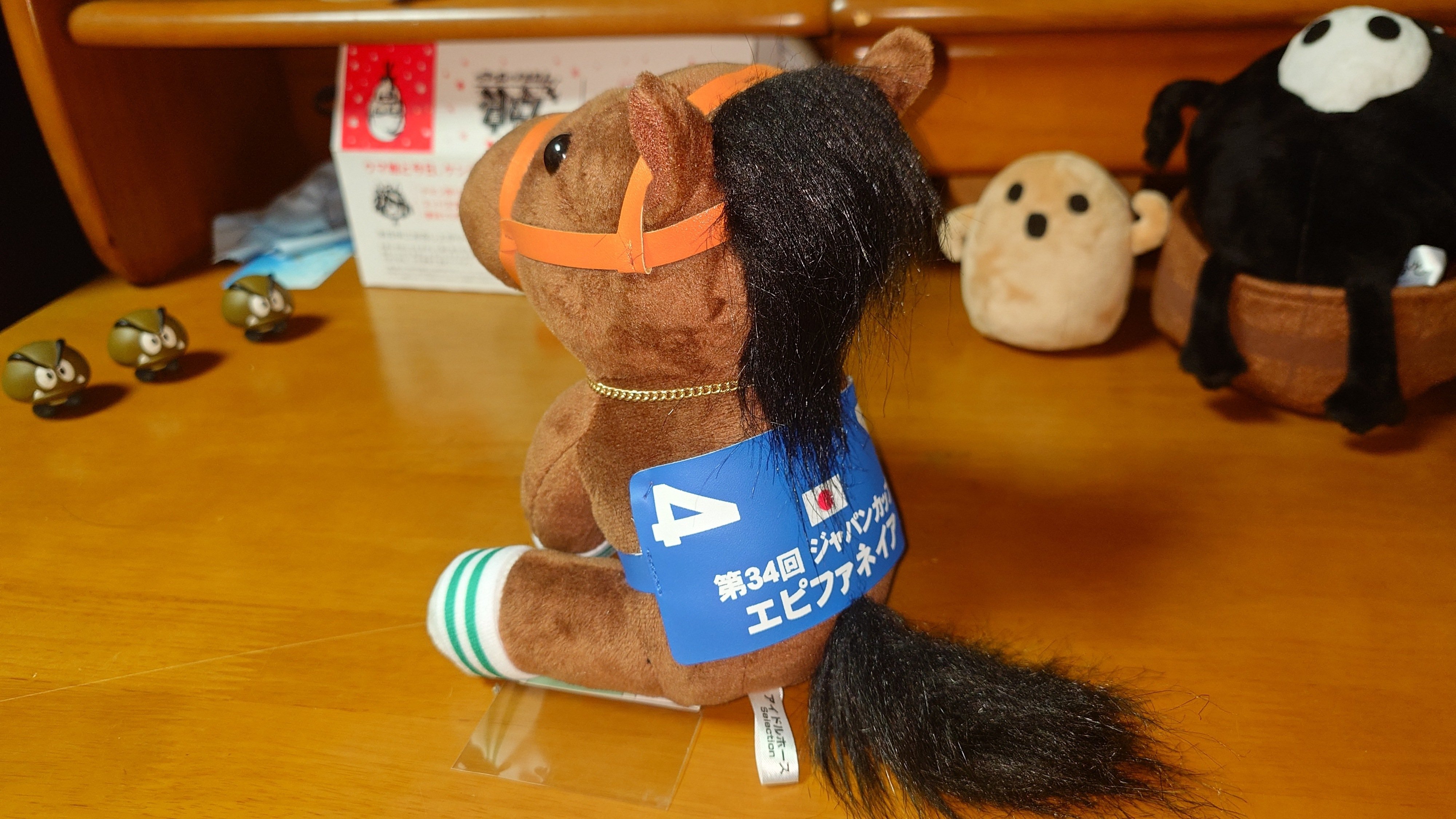 タグ付超希少アイドルホースロゴタイプ第73回皐月賞