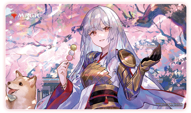 復活した精霊信者、ニッサ☆プレイマット☆マジック：ザ・ギャザリング