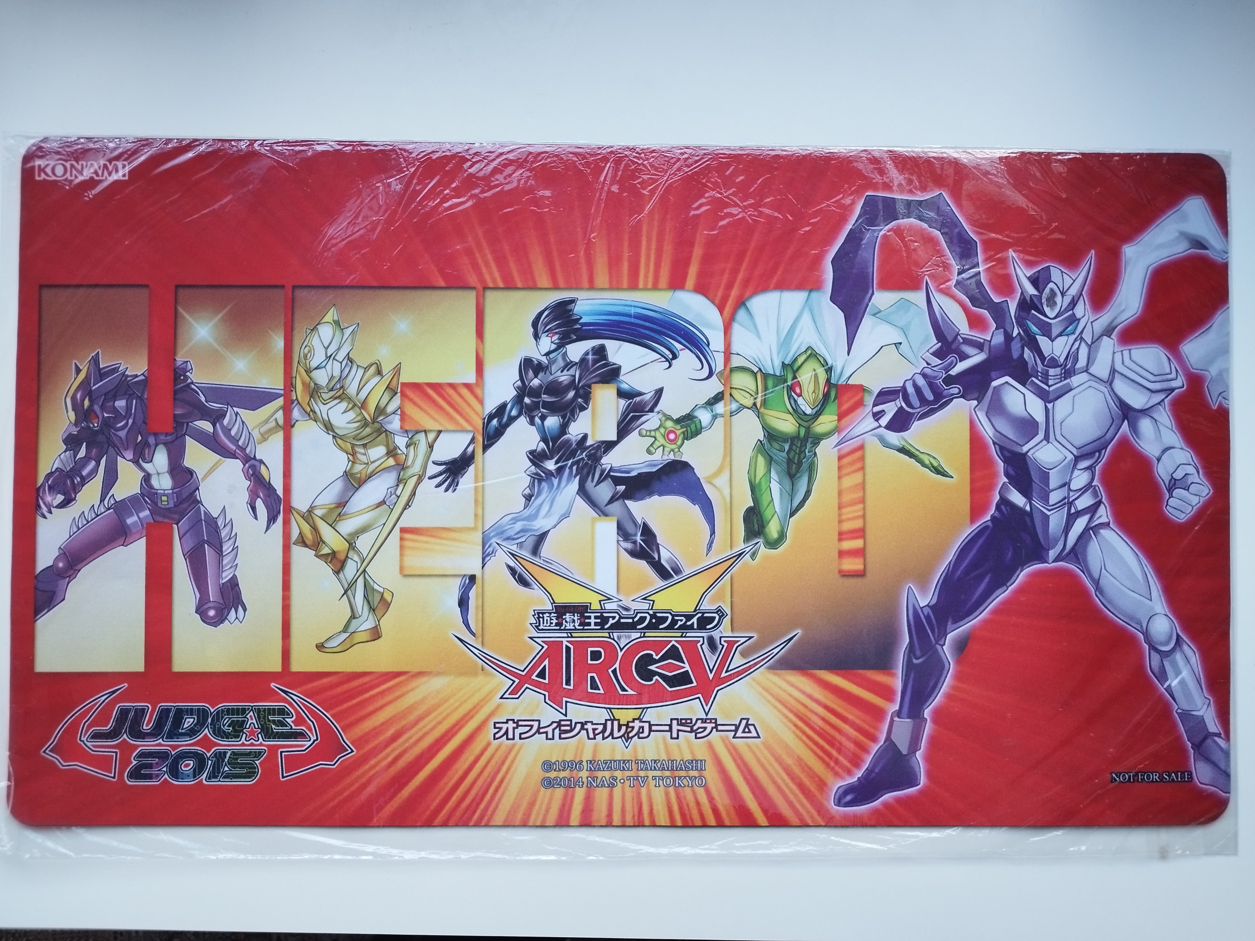 遊戯王 HERO's Strike Elite 付属限定プレイマット 未開封 遊戯王