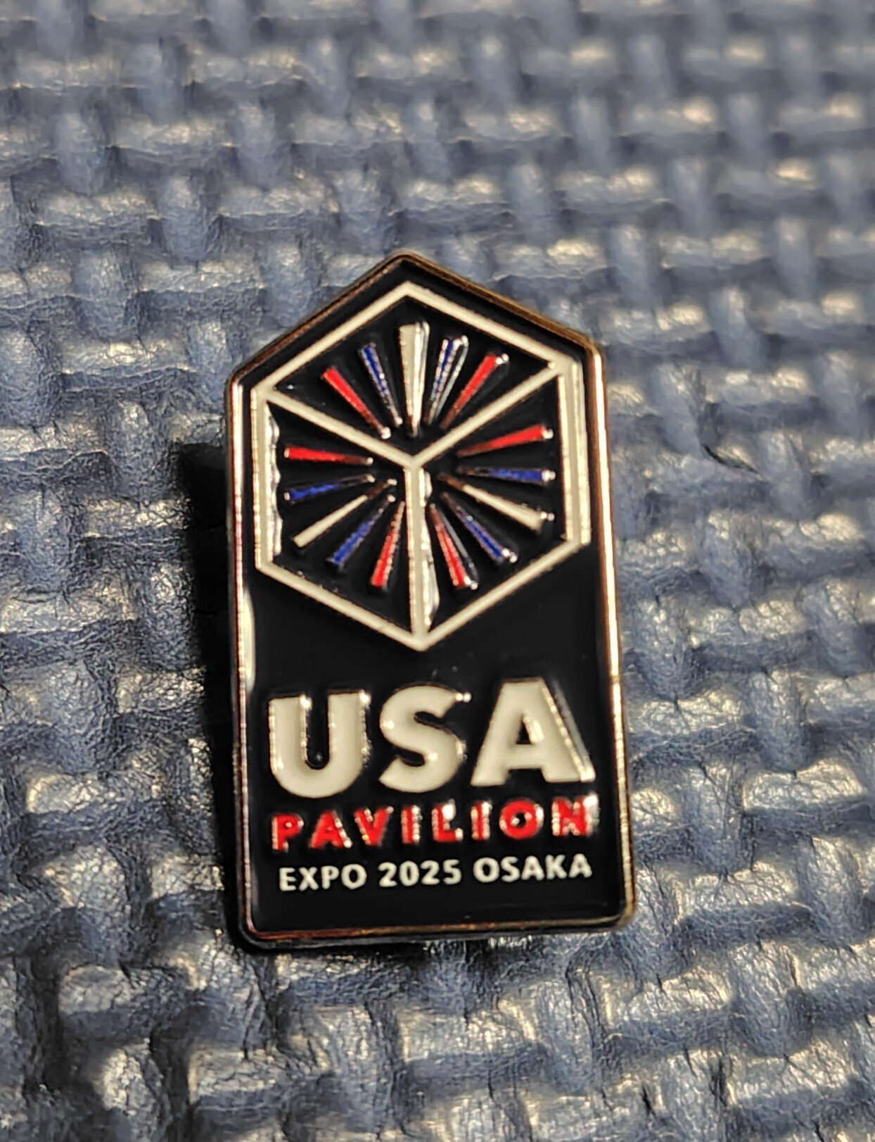 超レア【非売品 】アメリカ館2025 大阪万博 ピンバッジPerspec社