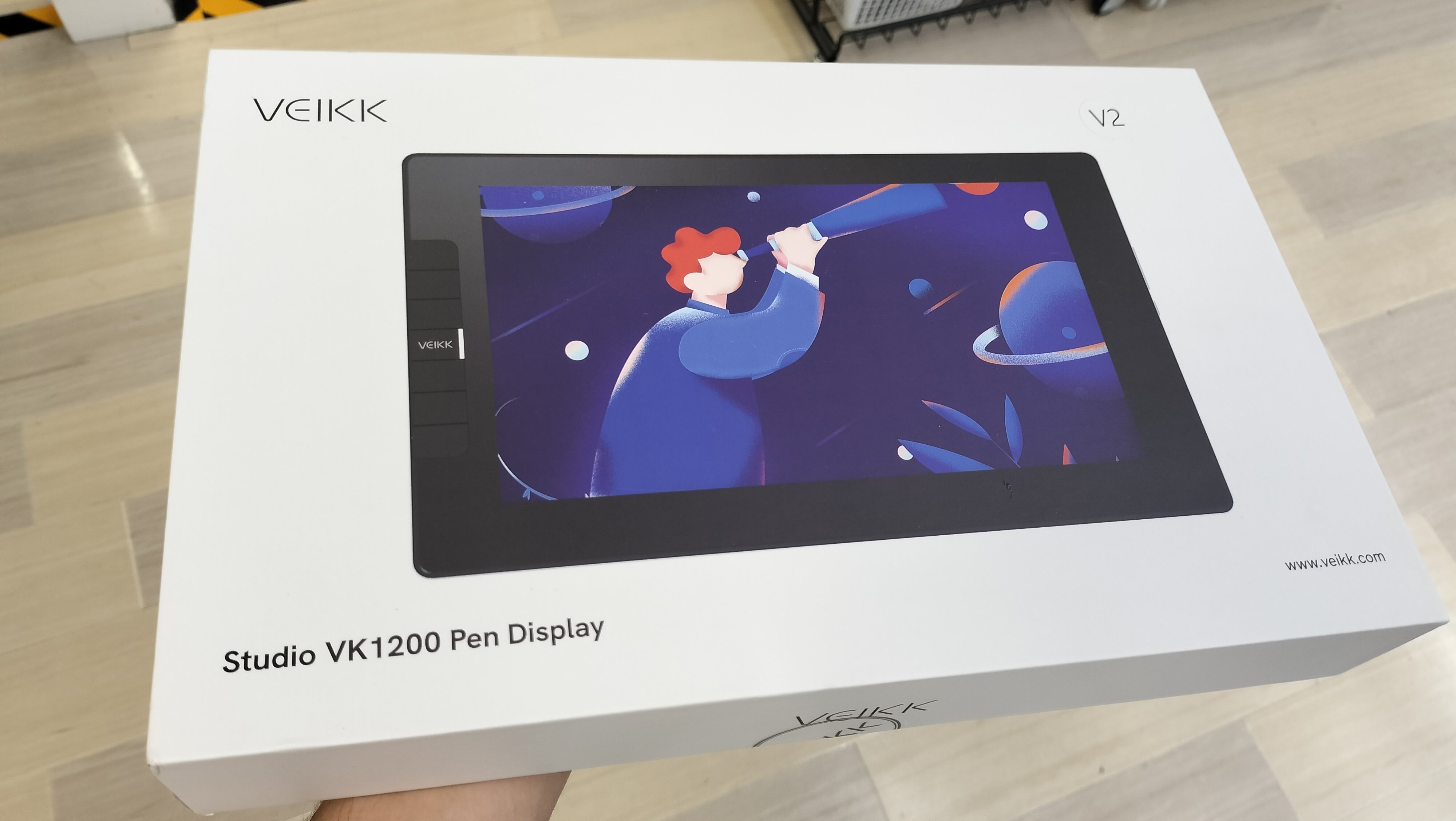 VK1200 液晶ペンタブレット本体 おまけスタンド付き VK1200 液タブ