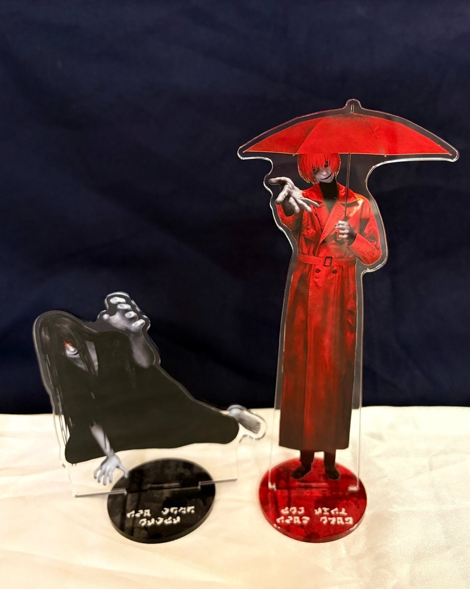 文字化化 赤い傘の男 アクキー アクスタ ステッカー グッズ