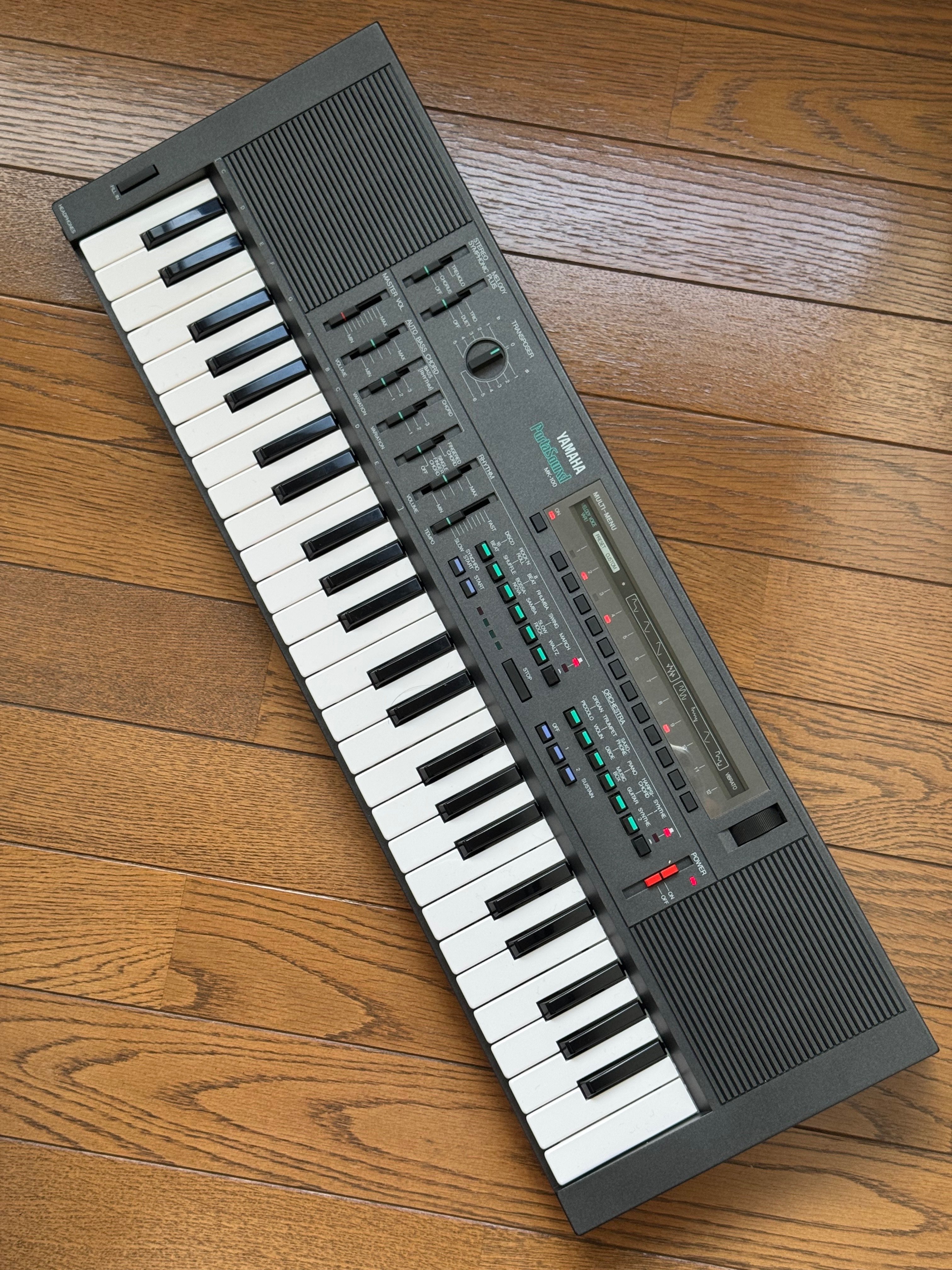 YAMAHA ヤマハ MK100 ポータサウンド アナログシンセ機能付き