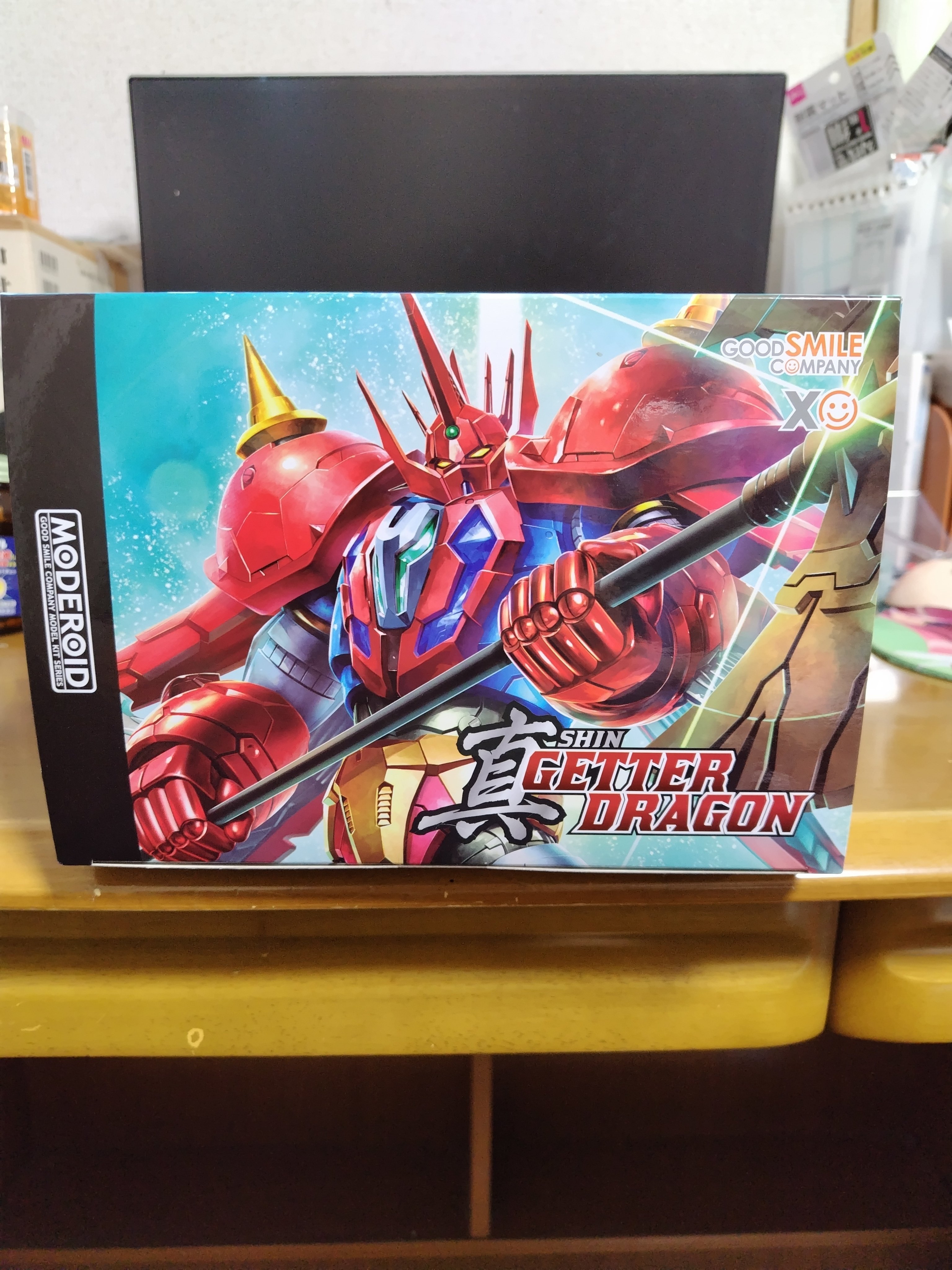 MODEROID（モデロイド） 真ゲッタードラゴン 箱絵＆中身紹介｜サコウ