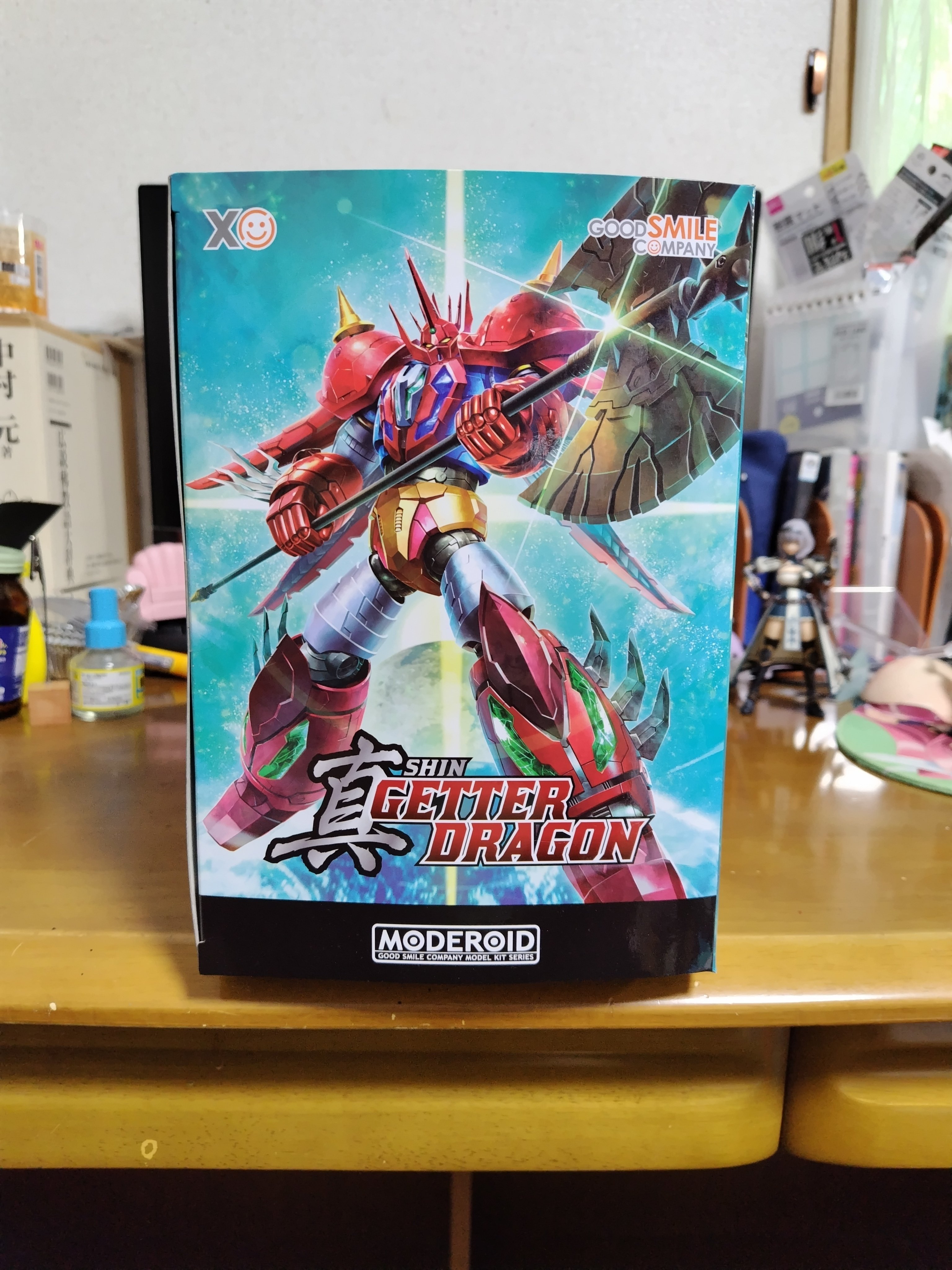 MODEROID（モデロイド） 真ゲッタードラゴン 箱絵＆中身紹介｜サコウ