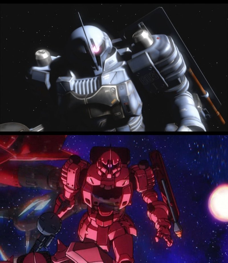 ジークアクス最終回に登場したHG1/144シャア専用5体セット ガンダム