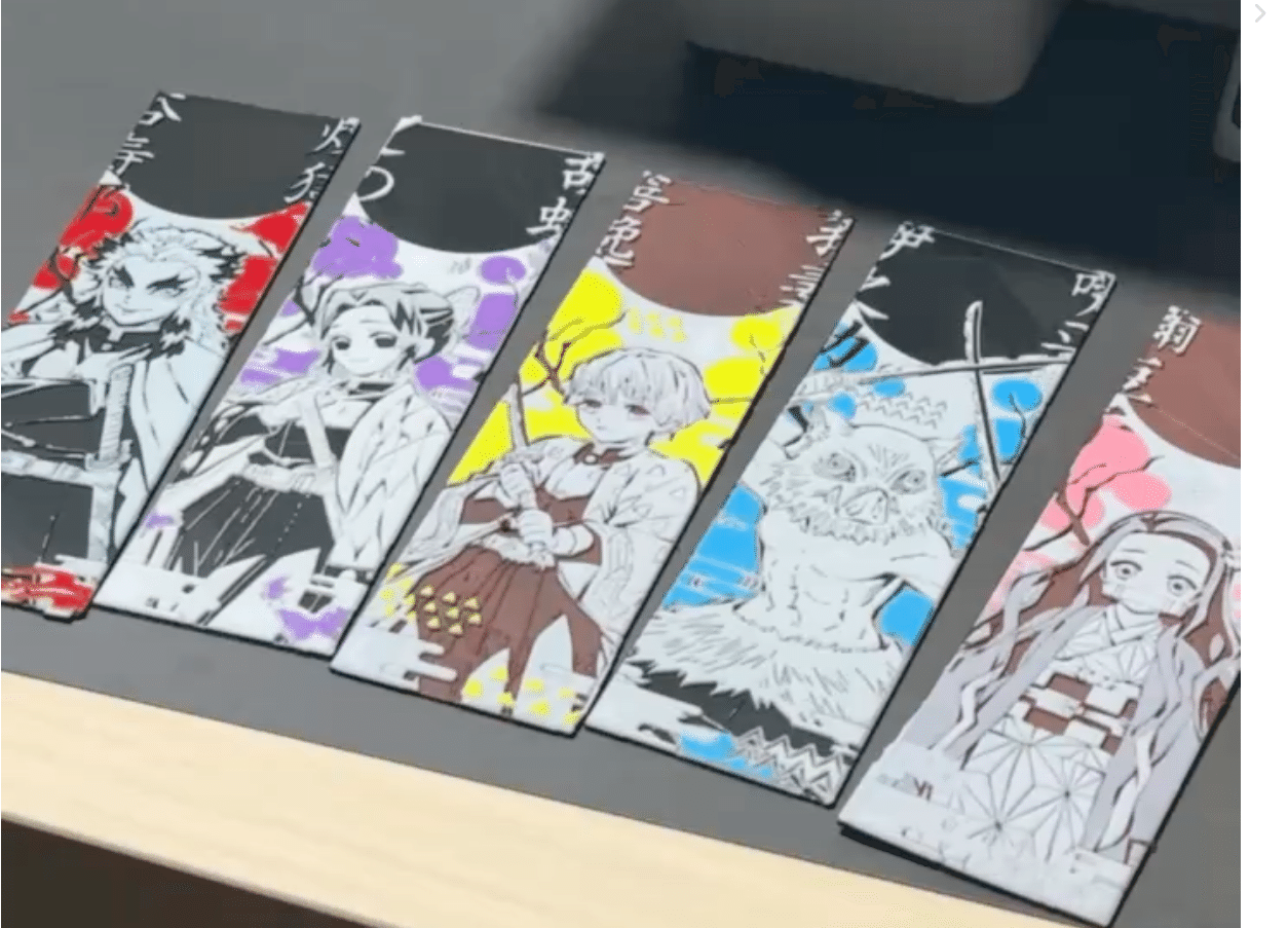 鬼滅の刃アートプリント3D フレーム付き 鬼滅の刃 アートプリント