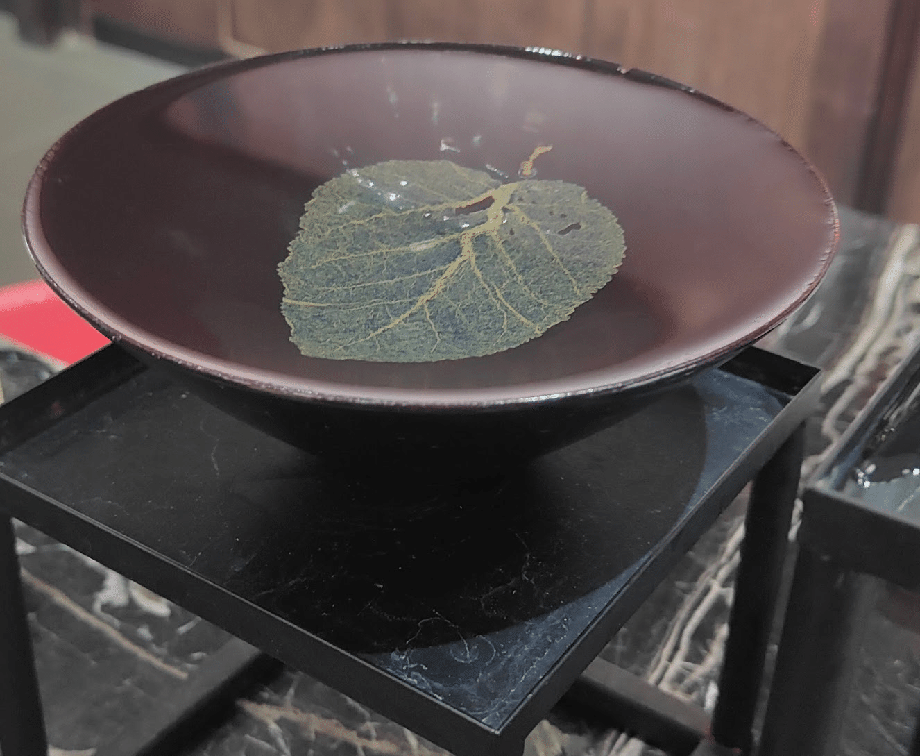 宋 吉州窯 木葉天目茶碗 中国 骨董品 吉安】木の葉天目の郷・江西省