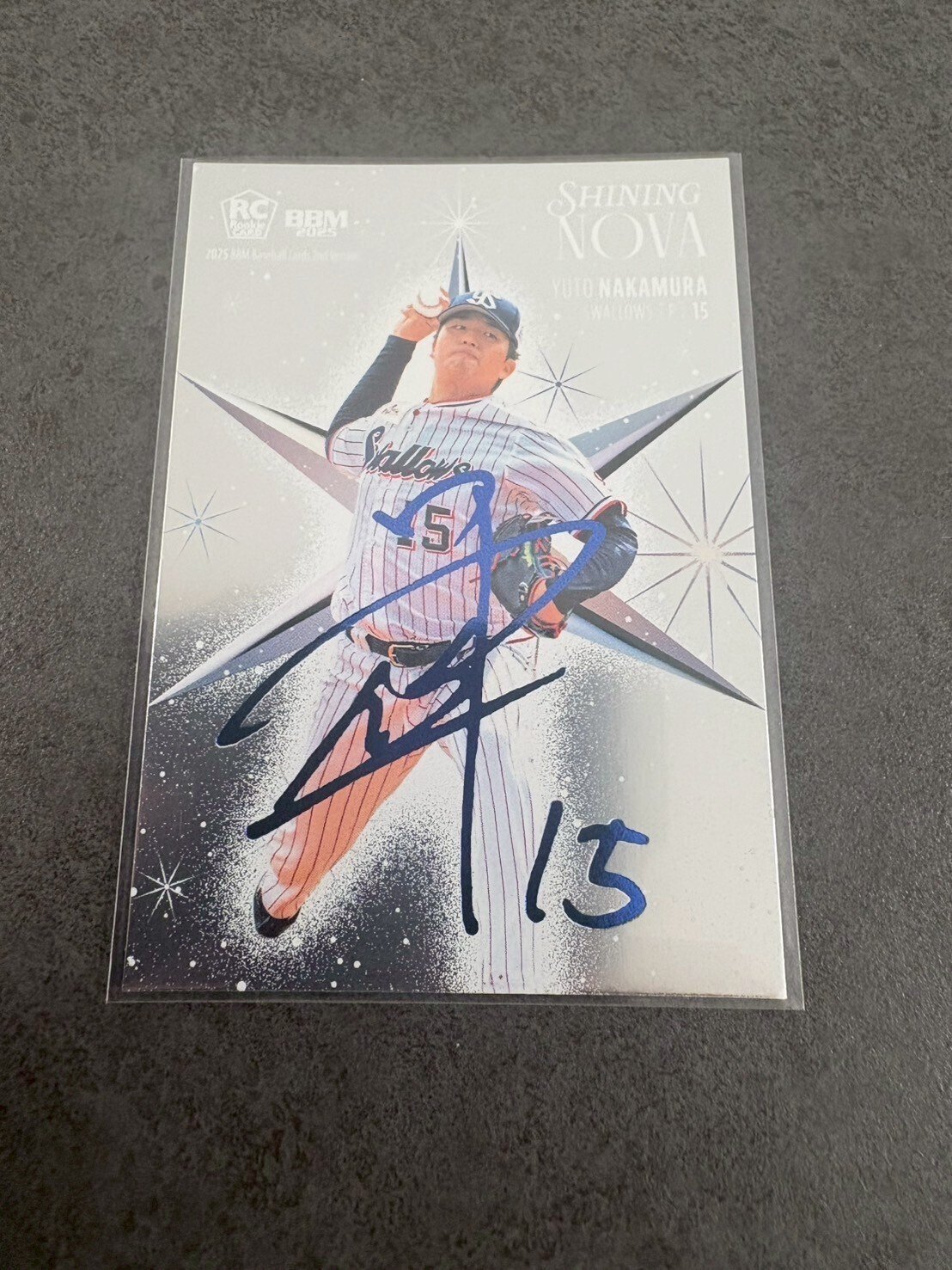 BBM2025 bluelegends Shinon Minaコンボサインチェキ BBM2025 チア