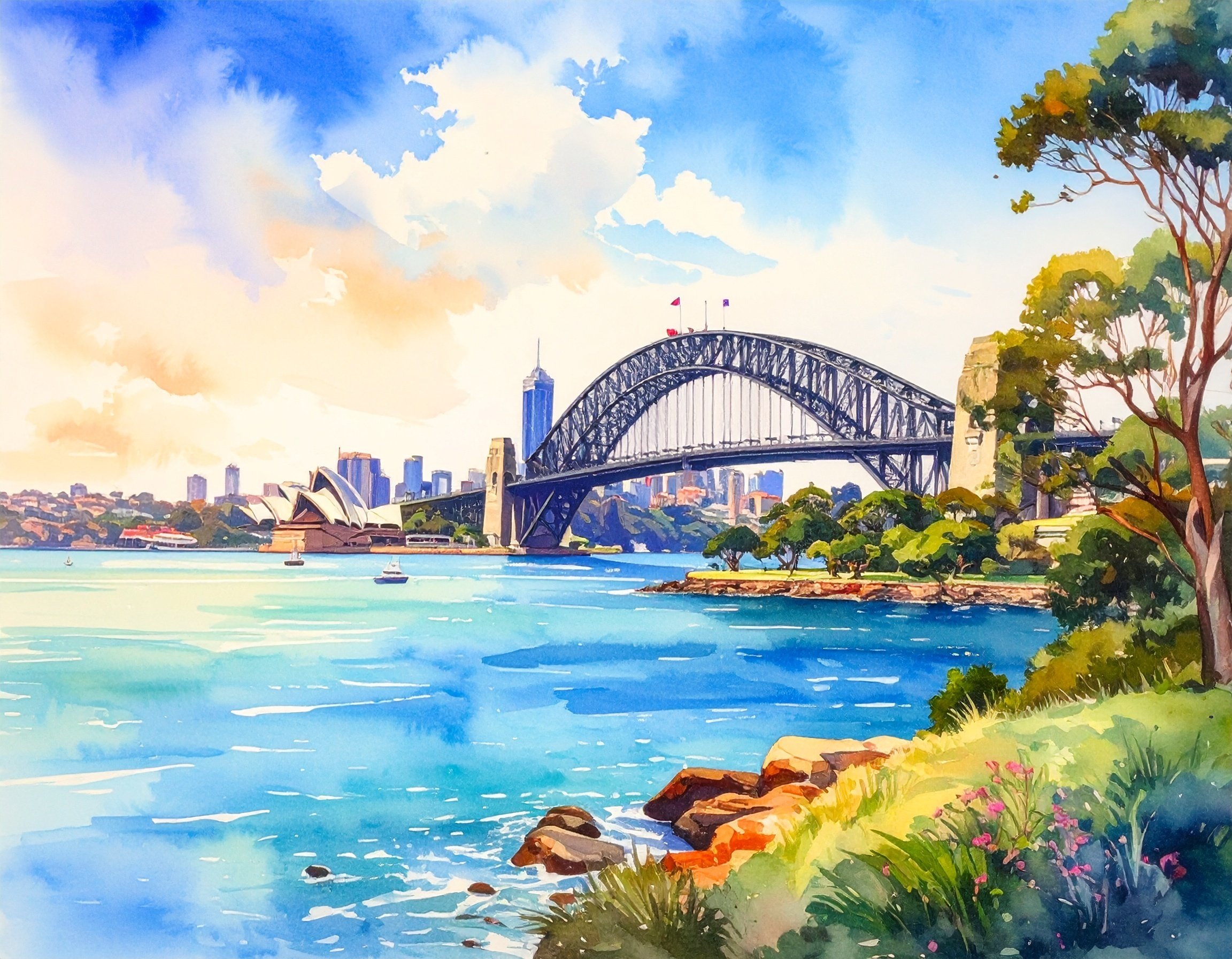 imageFXで描く“淡い水彩画風”の風景画 ― スキマ実用のすすめ｜司馬晋一郎