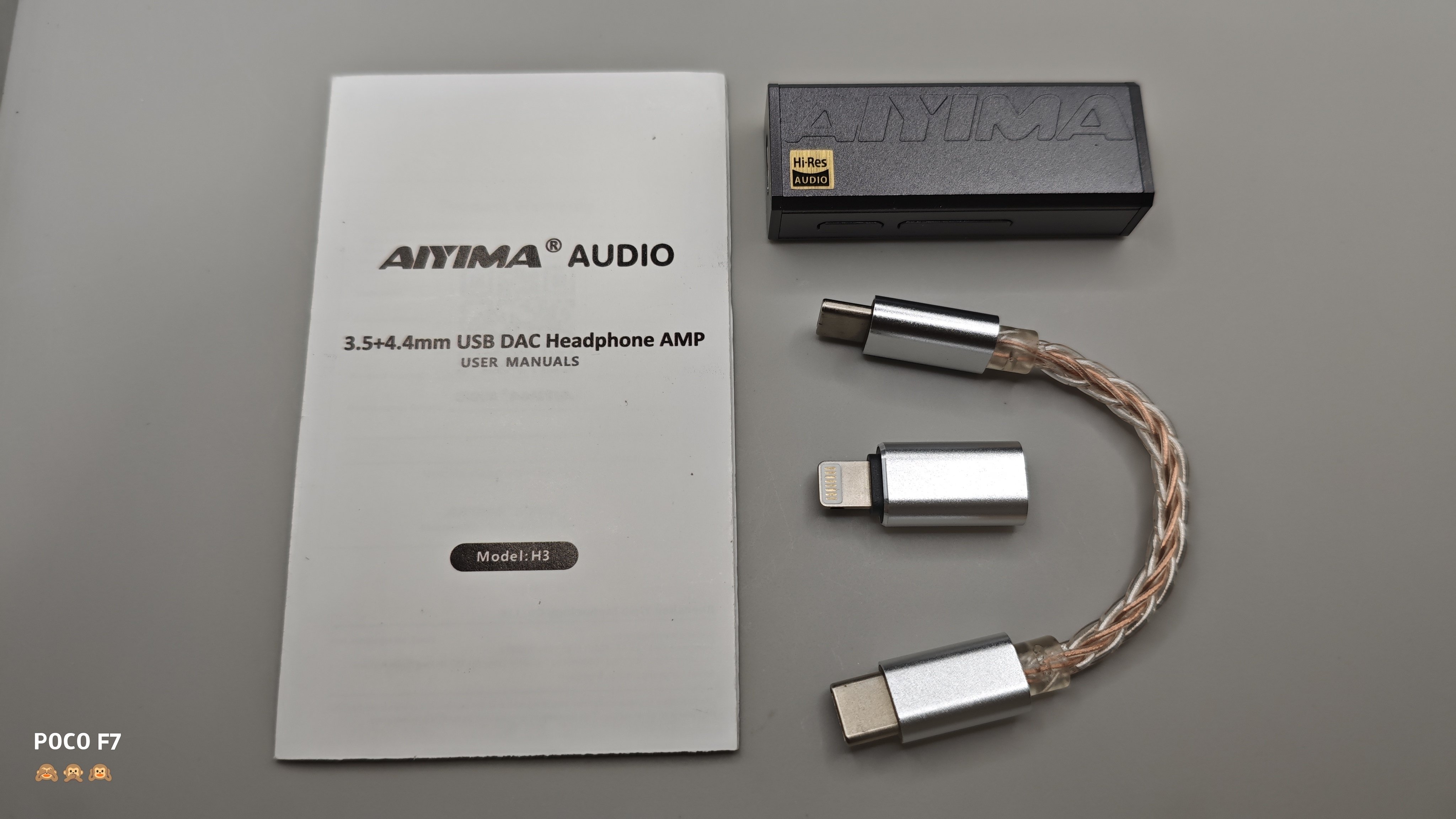 DUNU KIMA2 限定版+ AIYIMA H3 ドングルDAC □AIYIMA H3 紹介