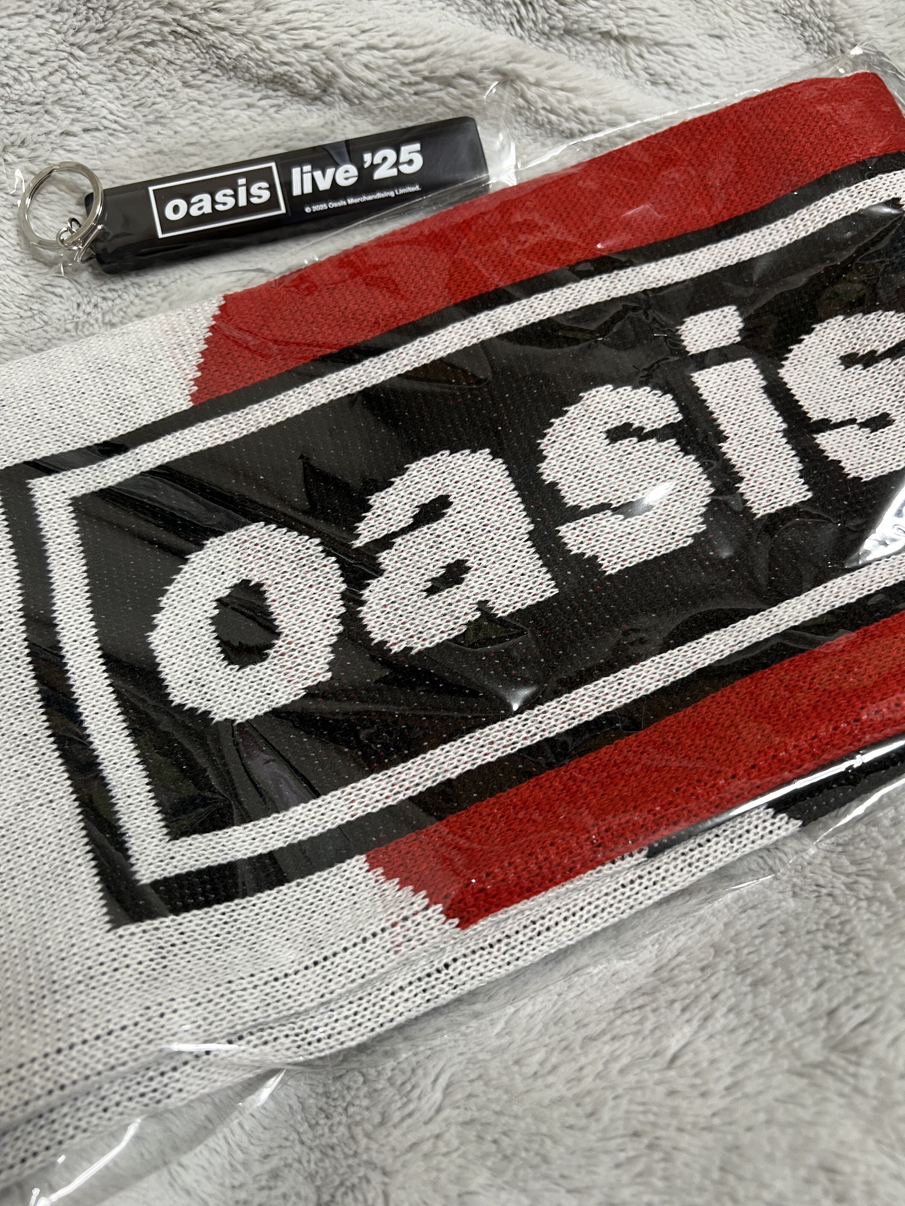 Oasis live'25 マフラー 限定品！oasis live '25 マフラータオル Oasis