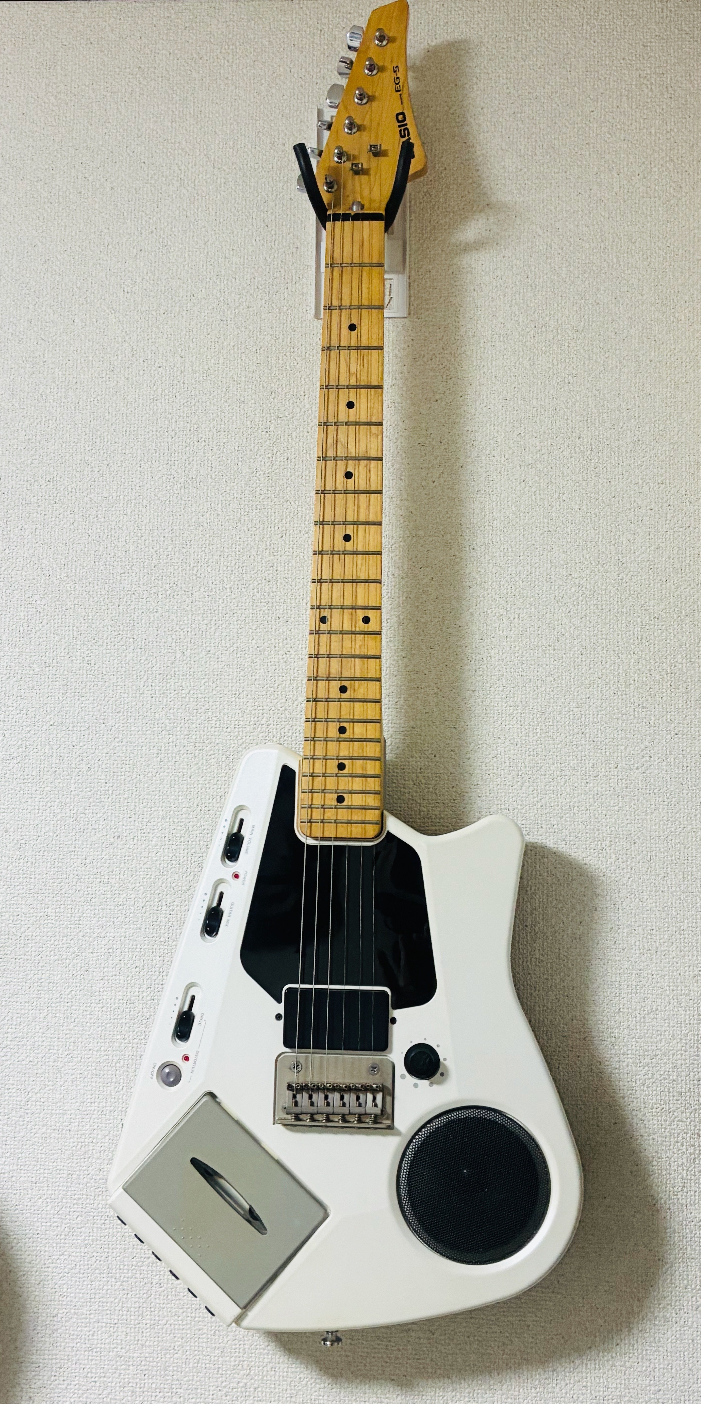 美品 CASIO カシオ EG-5 エレキング アンプ内蔵 電子ギター CASIO EG-5