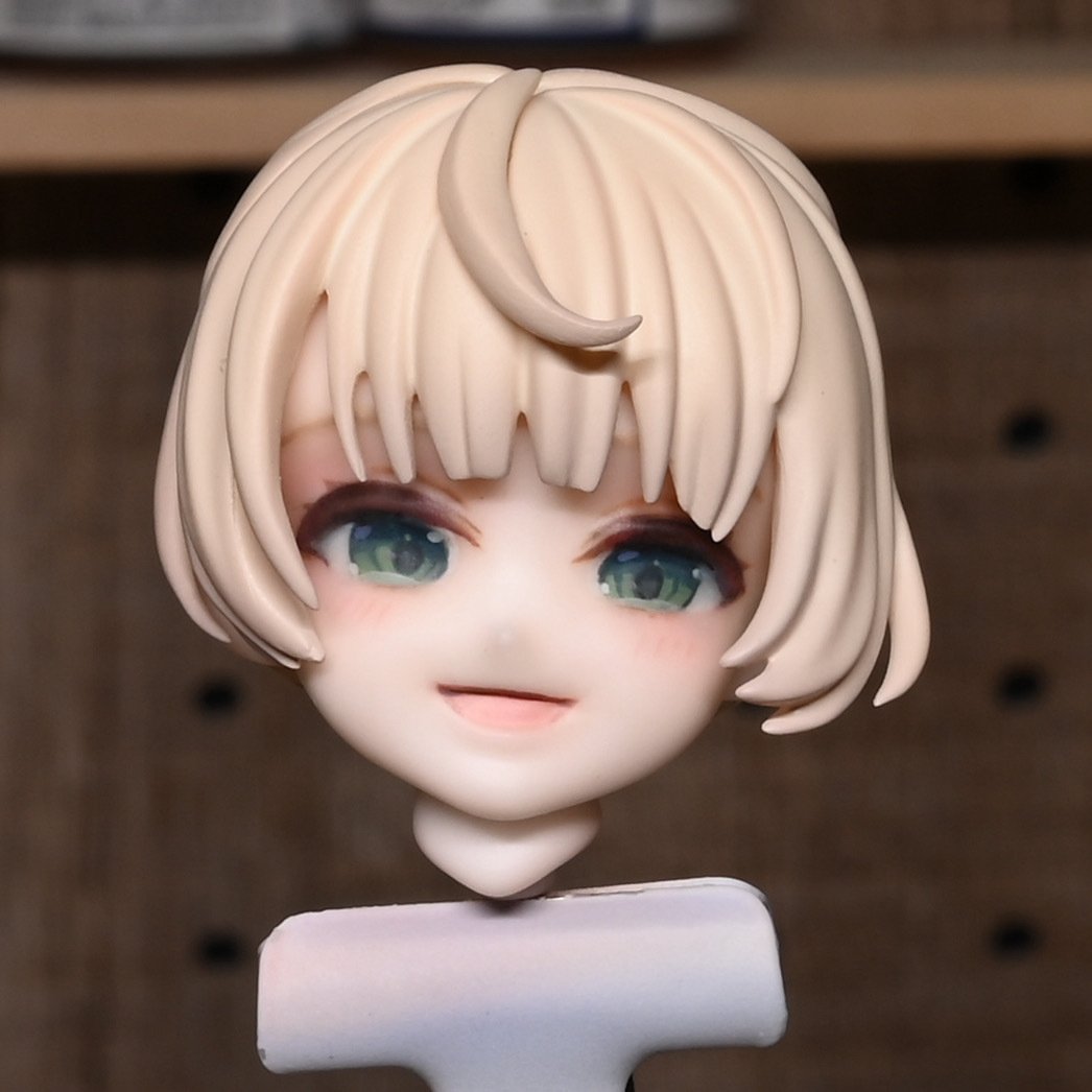 彩色見本】しぐれうい9才を作る｜ガレージキット制作代行 けん