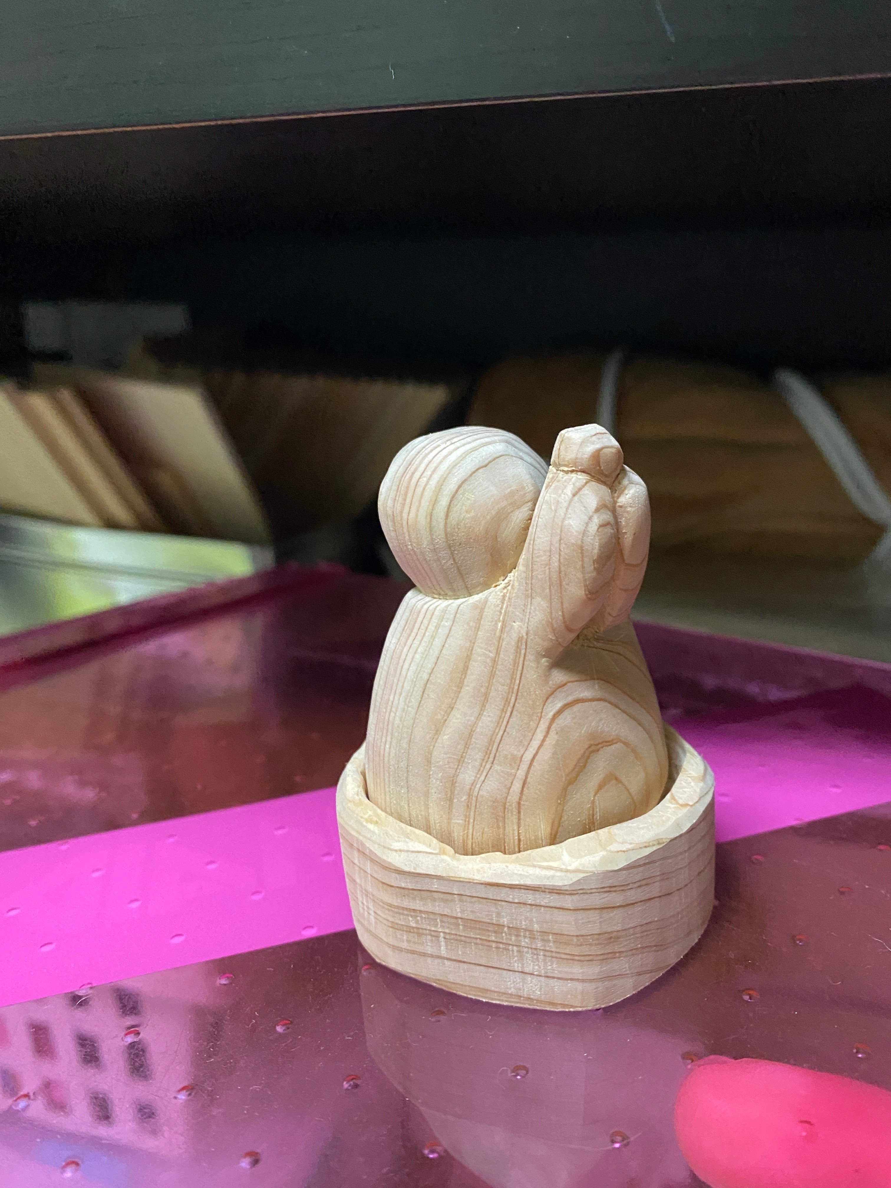 個展開催までのその1｜木彫アーティストむつみ