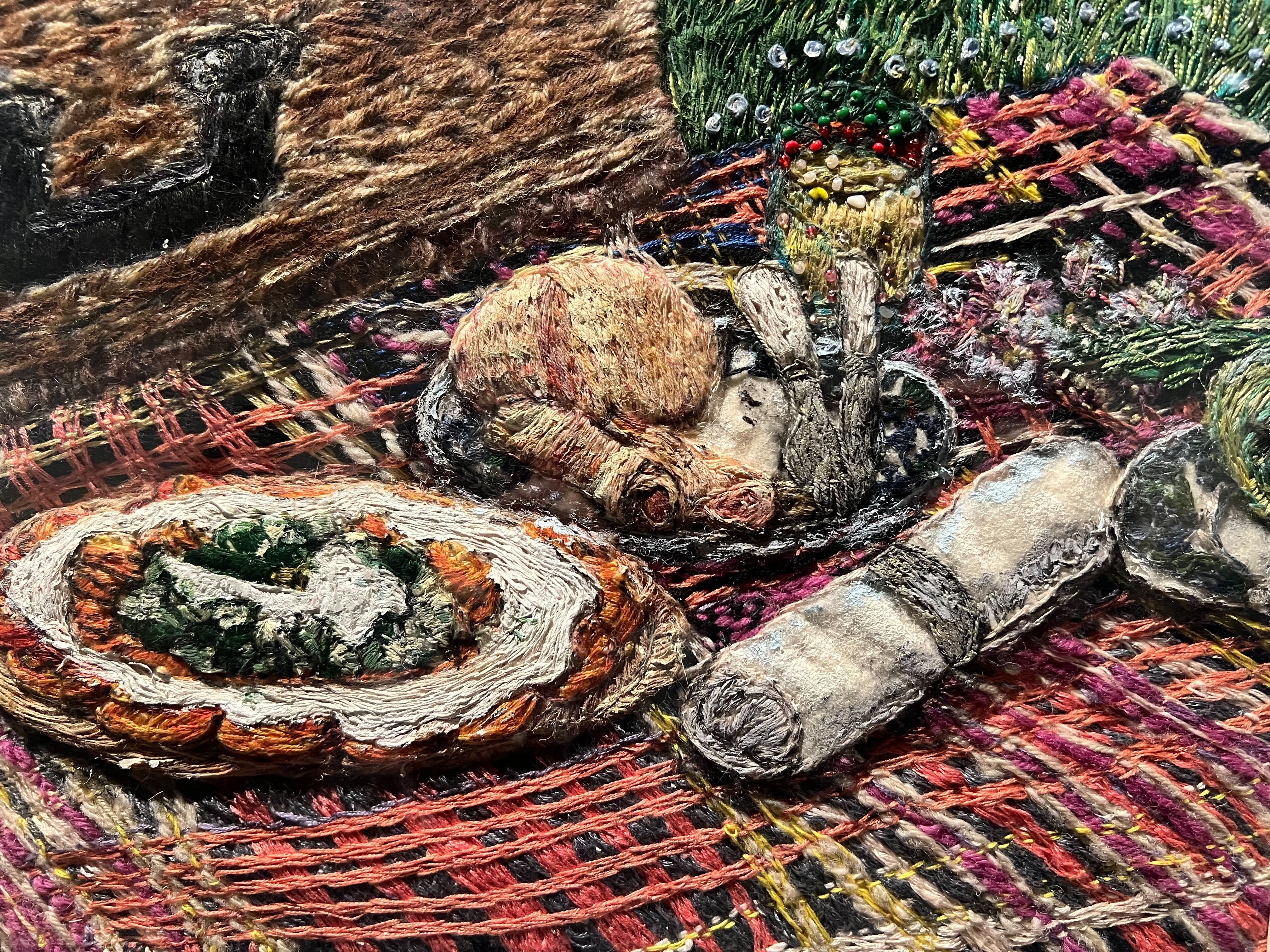 アート思考的鑑賞レポ】刺繍 ― 針がすくいだす世界【ジャッジメントを