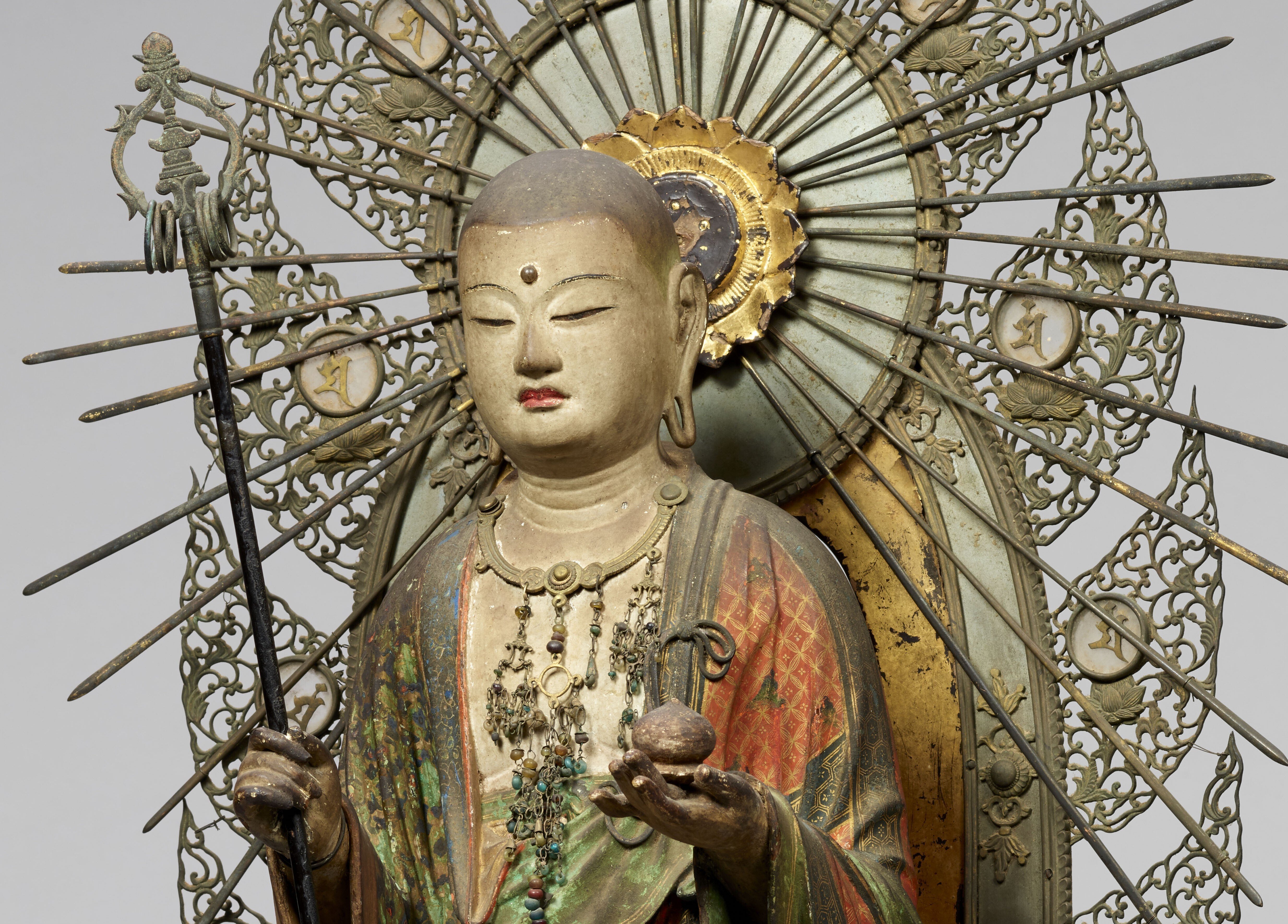 重文 木造地蔵菩薩立像 快慶【藤田美術館100選-6】｜藤田美術館