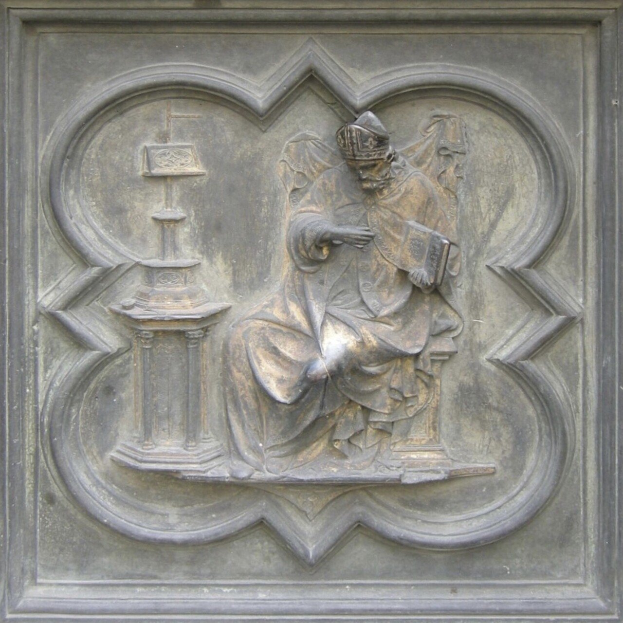 サン・ジョヴァンニ洗礼堂 北側扉》ロレンツォ・ギベルティ｜チャオ