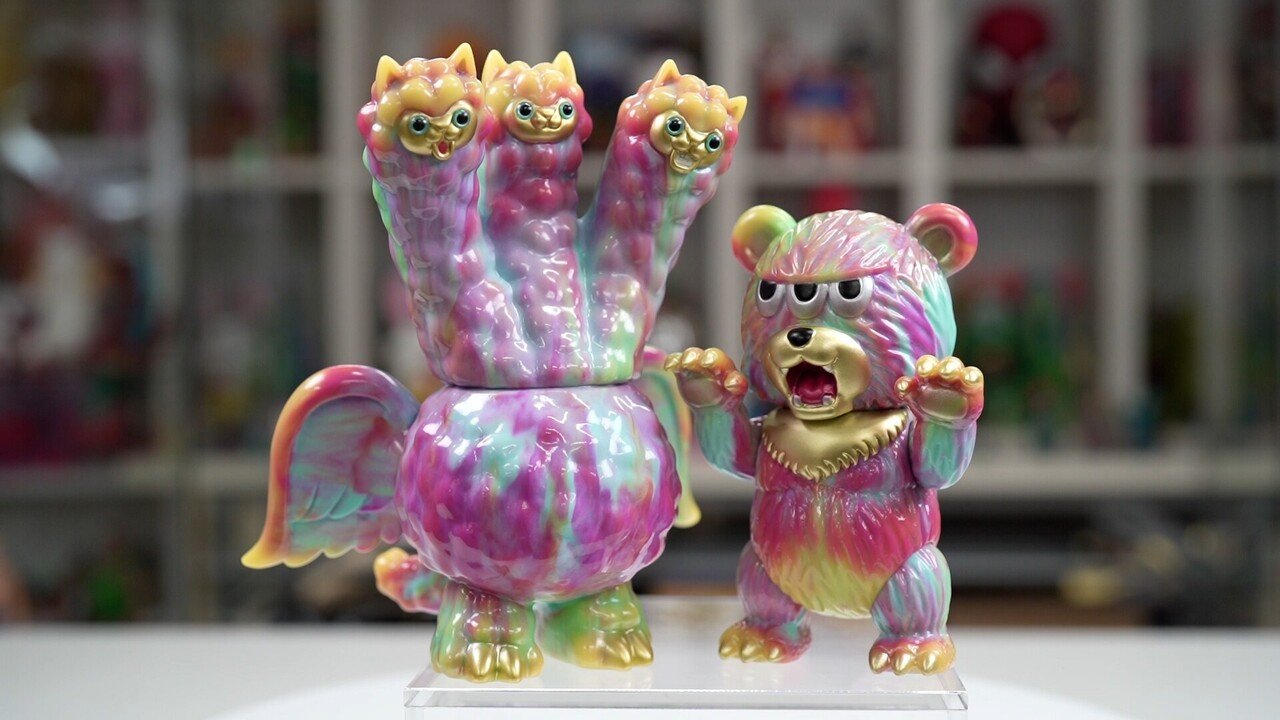 たまらない中毒性抜群な造形とカラーリング！アートジャンキー！！三つ